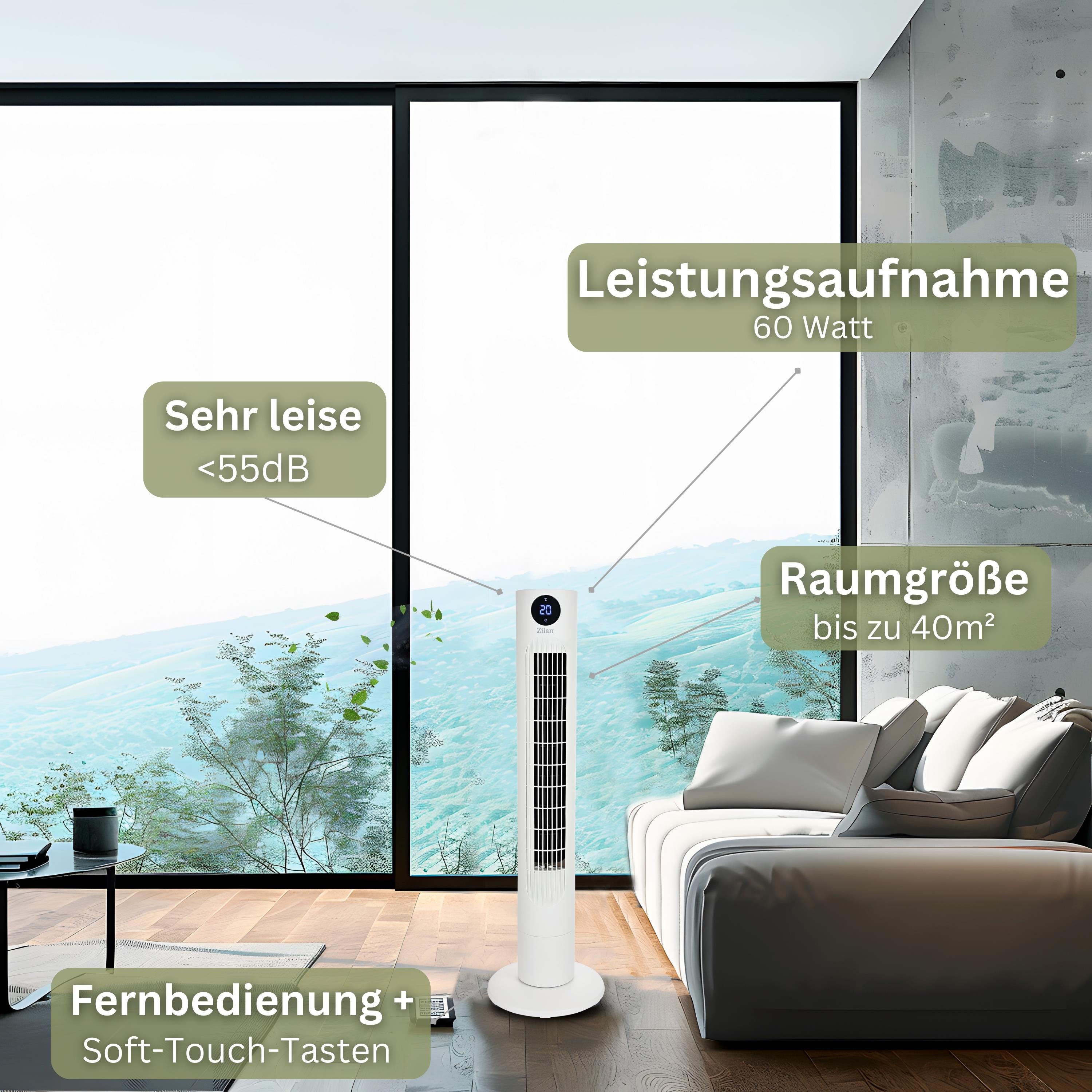 Zilan ZLN-1023 Turmventilator