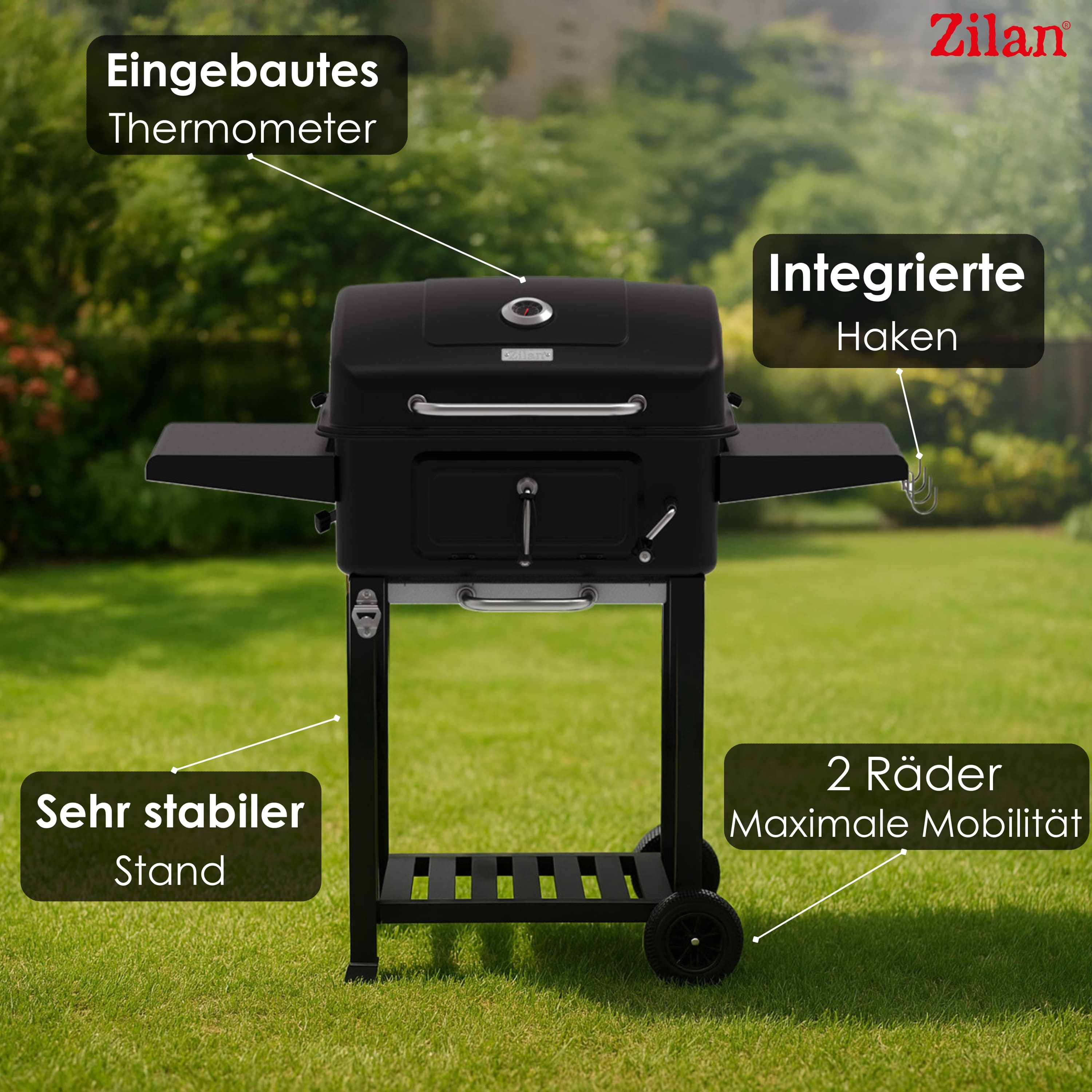 ZLN-3574 Holzkohlegrill
