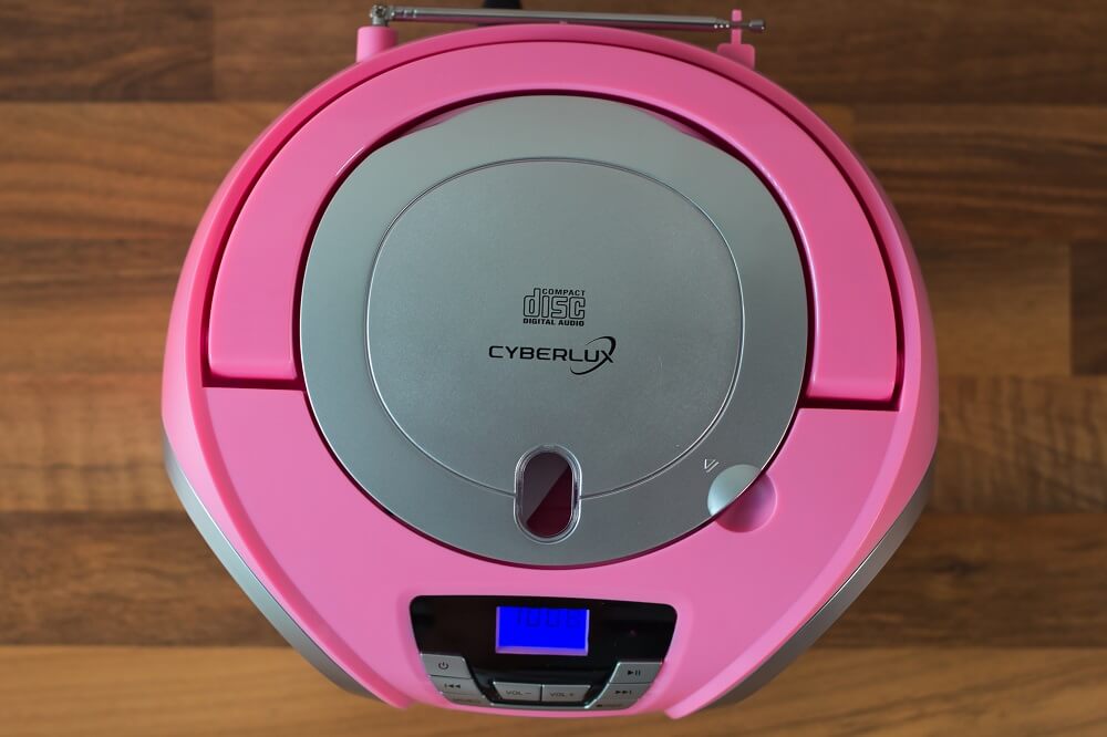 Cyberlux CL-910 CD Player Pink