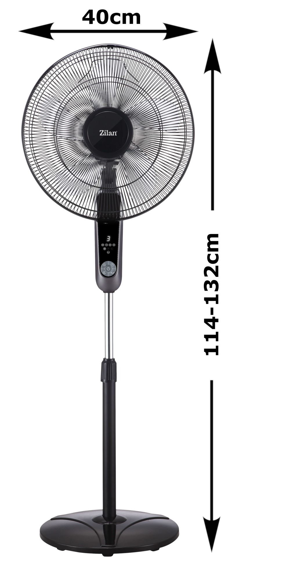 Zilan ZLN-1185 Standventilator Ø40 cm