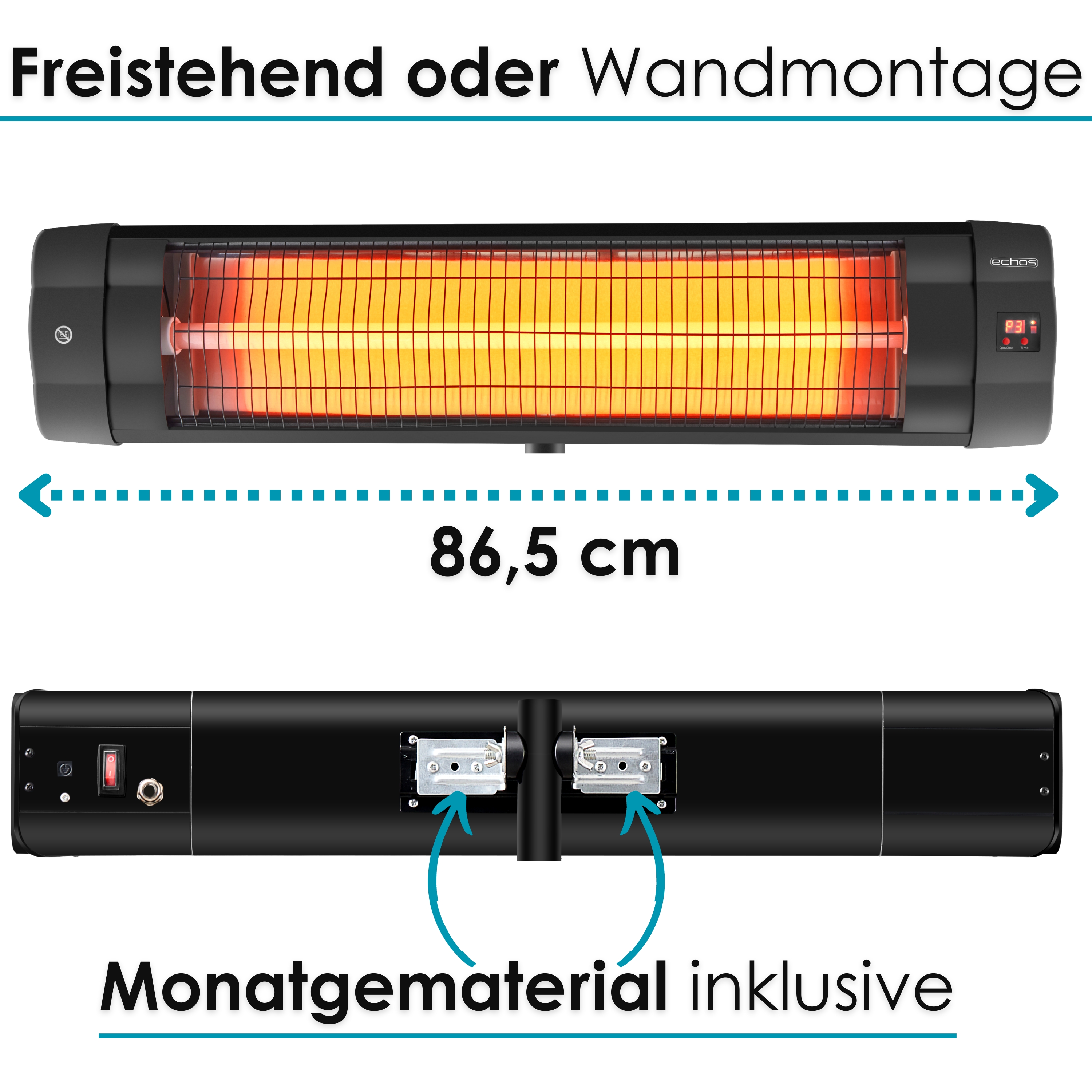 Echos Eco-3507 Heizstrahler