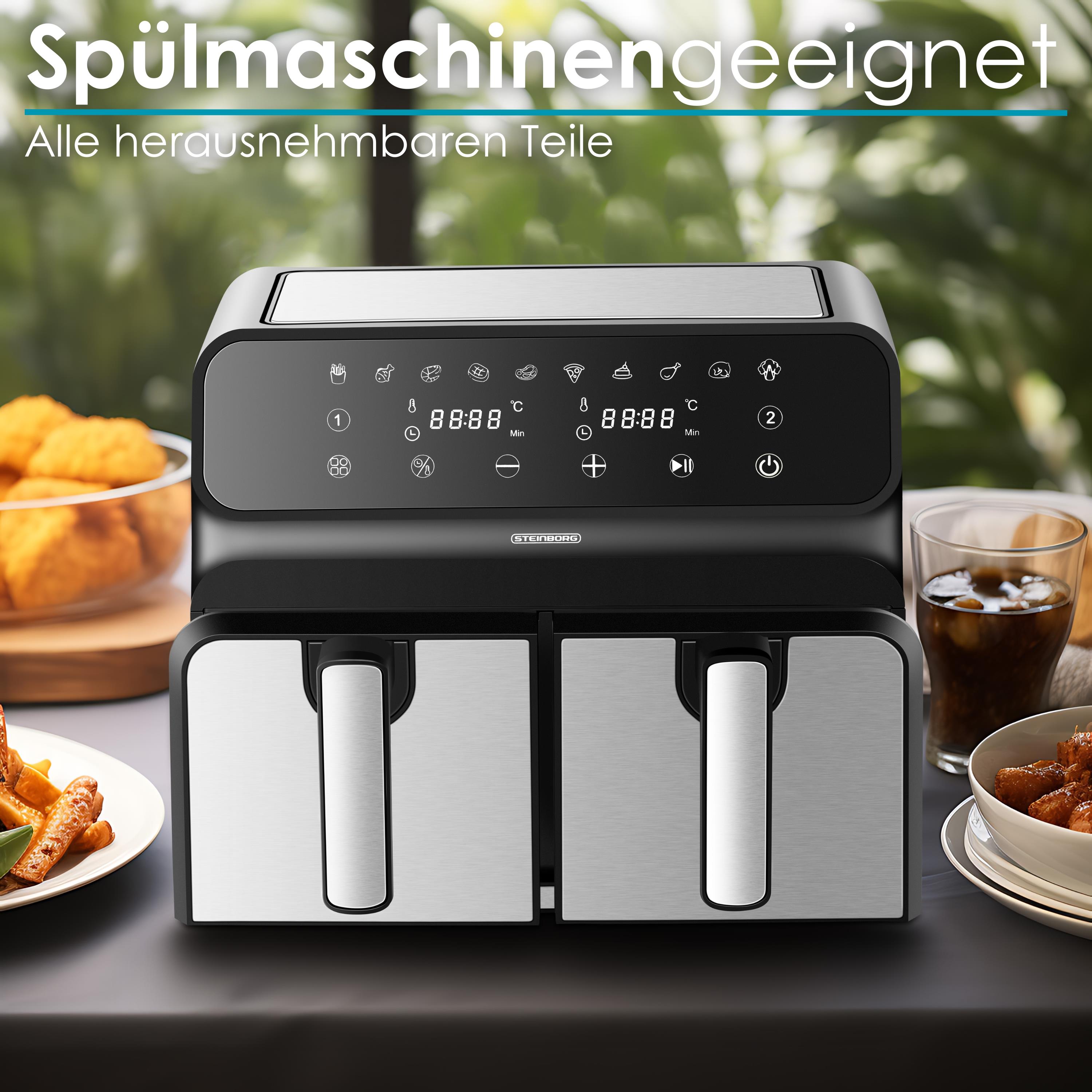 Steinborg SB-3131 Dual Heißluftfritteuse