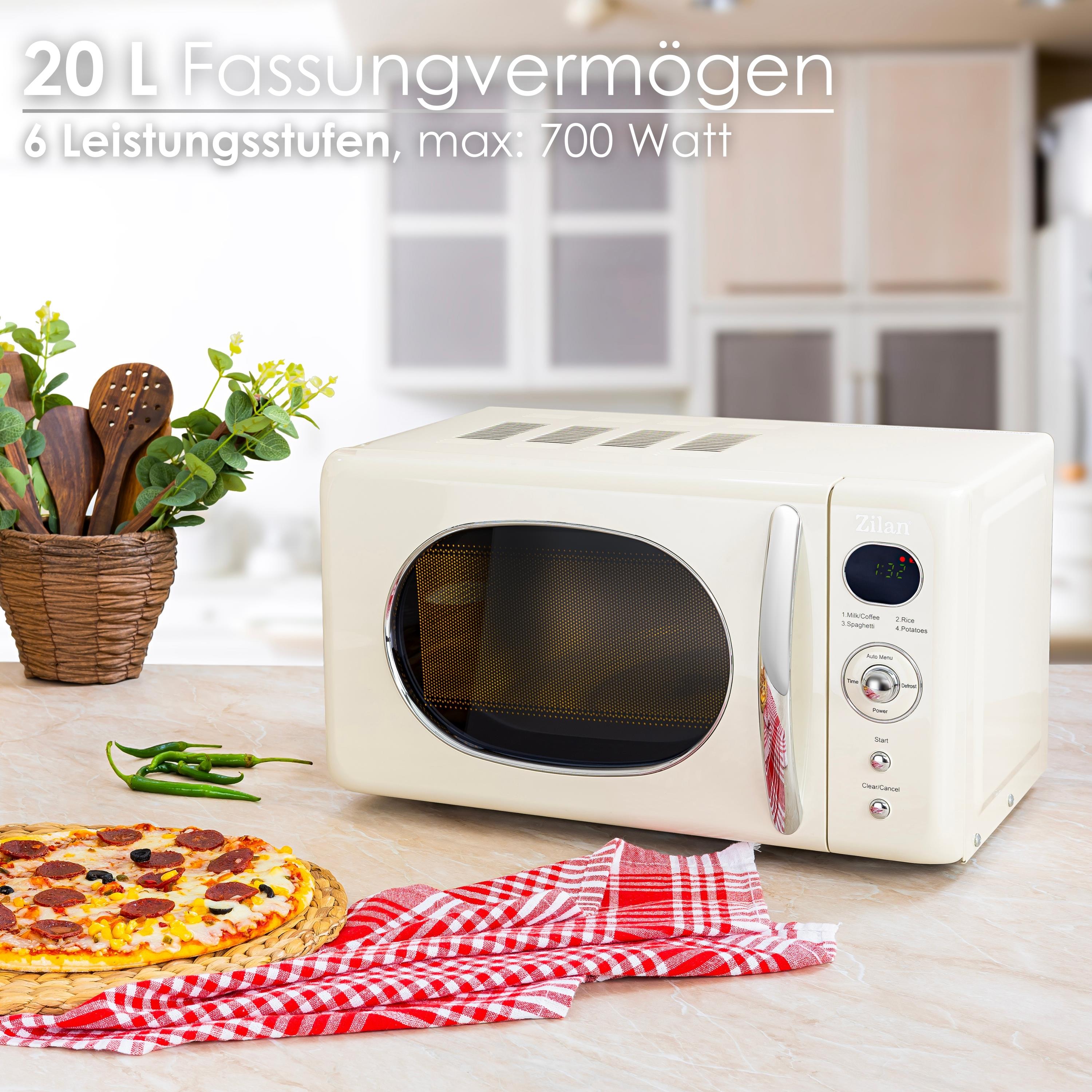 Zilan ZLN-1245 Mikrowelle Retro