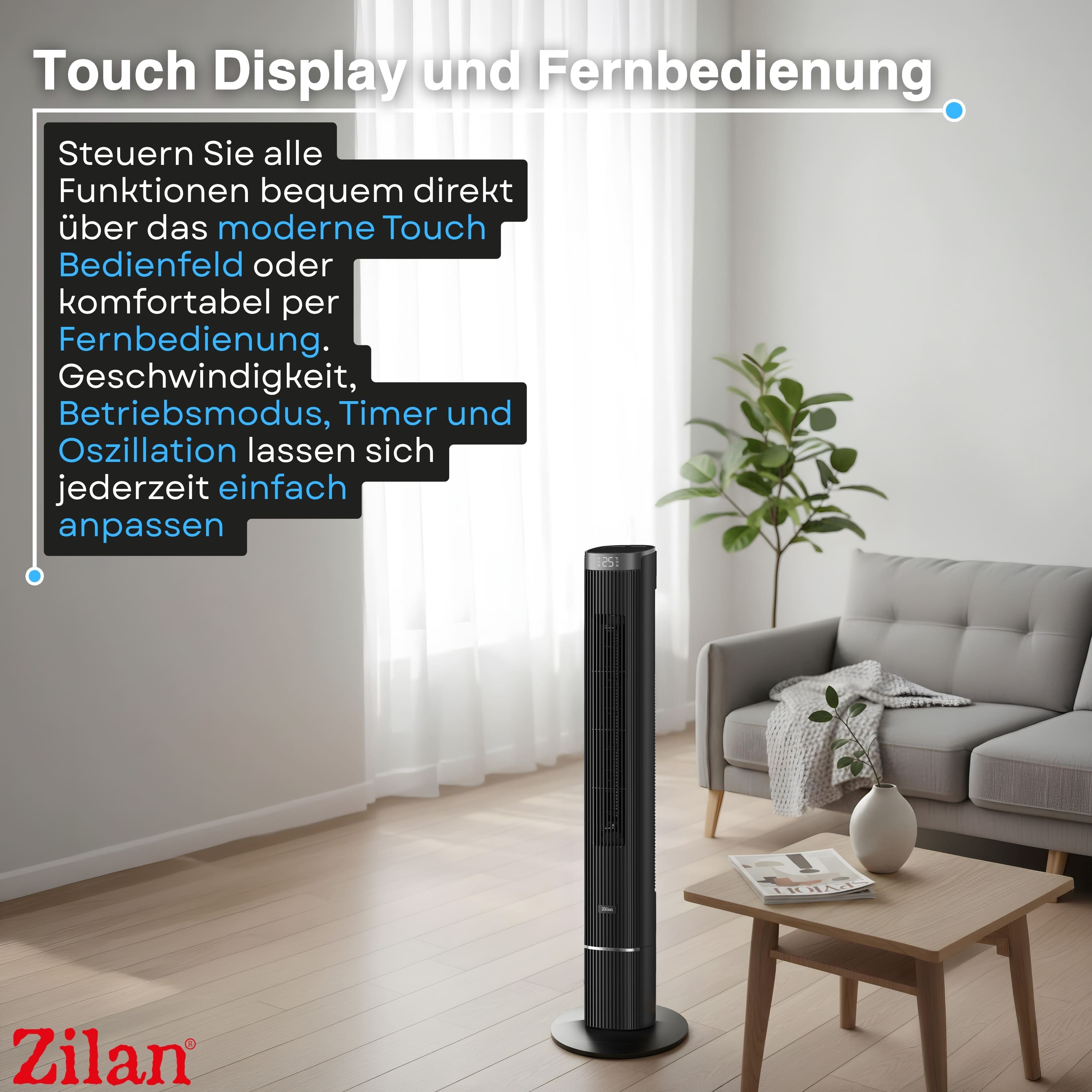 Zilan ZLN-4725 Turmventilator