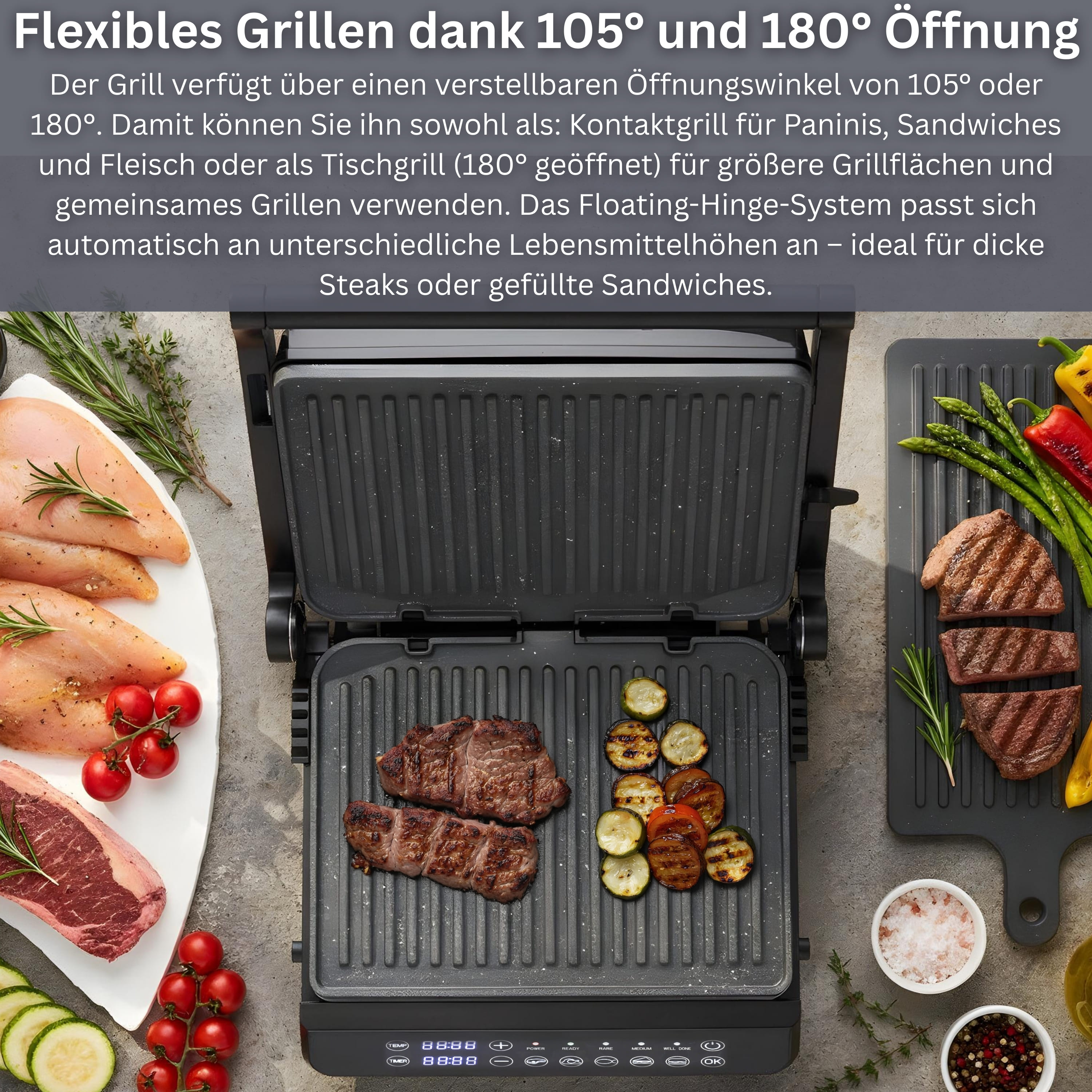 Zilan ZLN-3942 Kontaktgrill