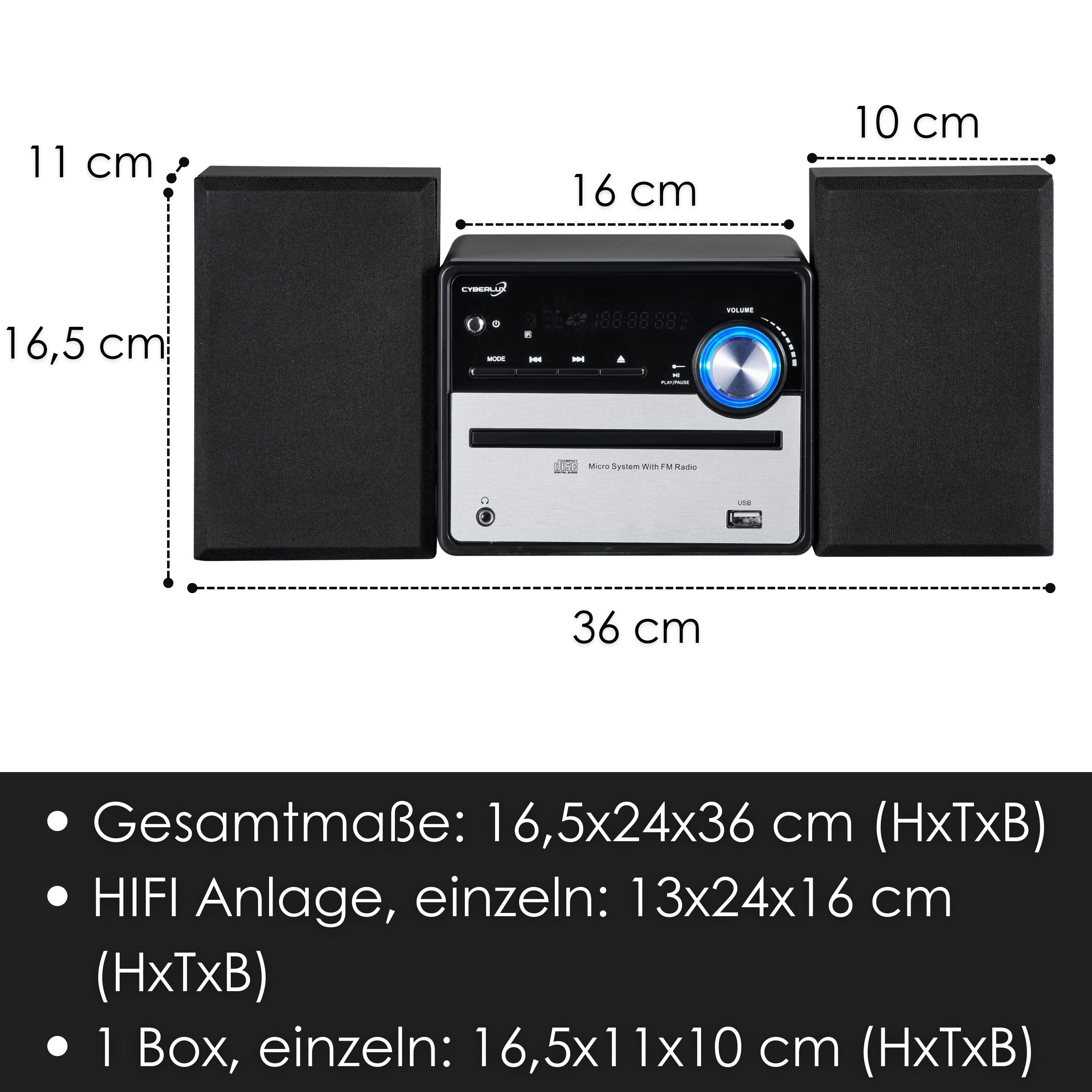 Cyberlux CL-3120 Stereoanlage