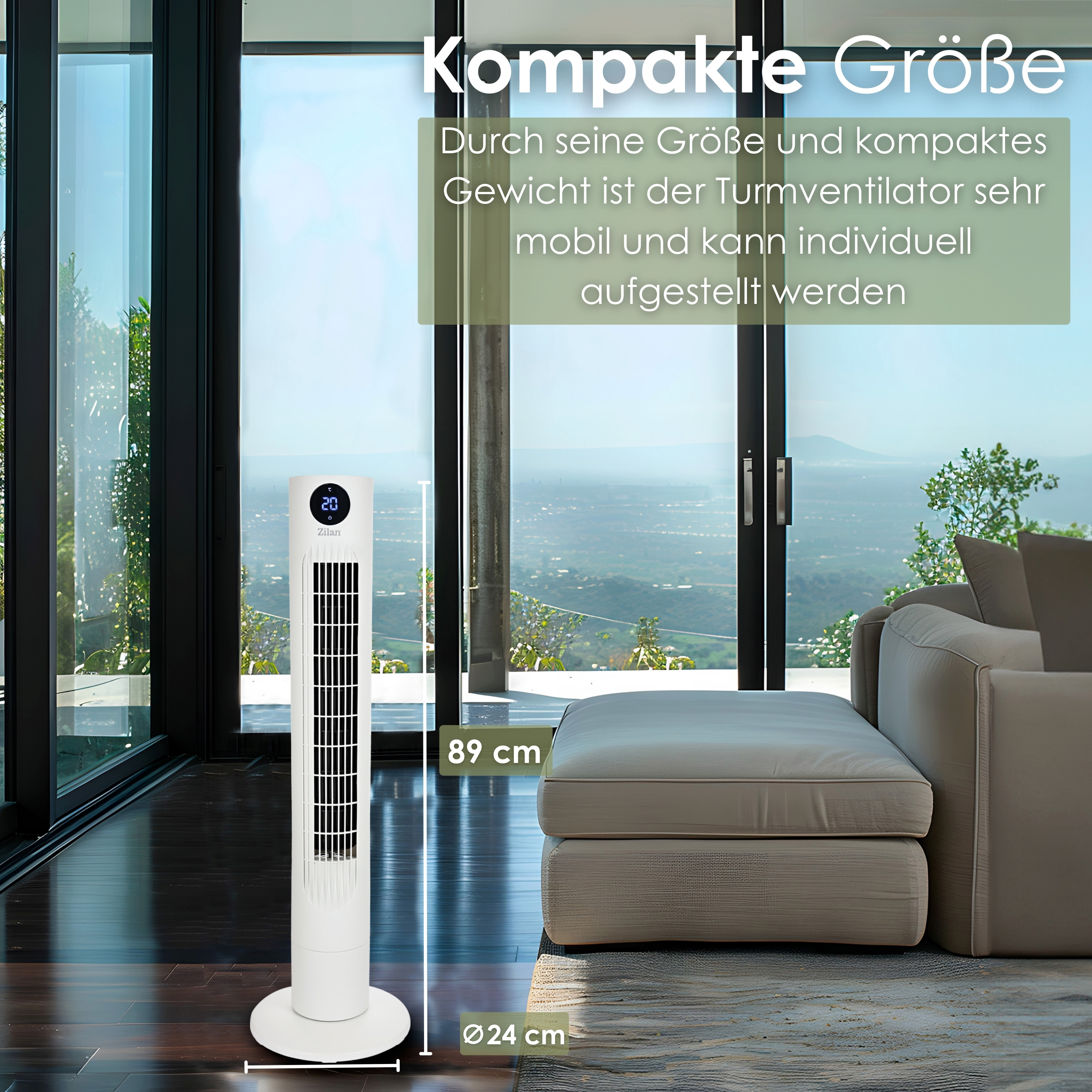 Zilan ZLN-1023 Turmventilator