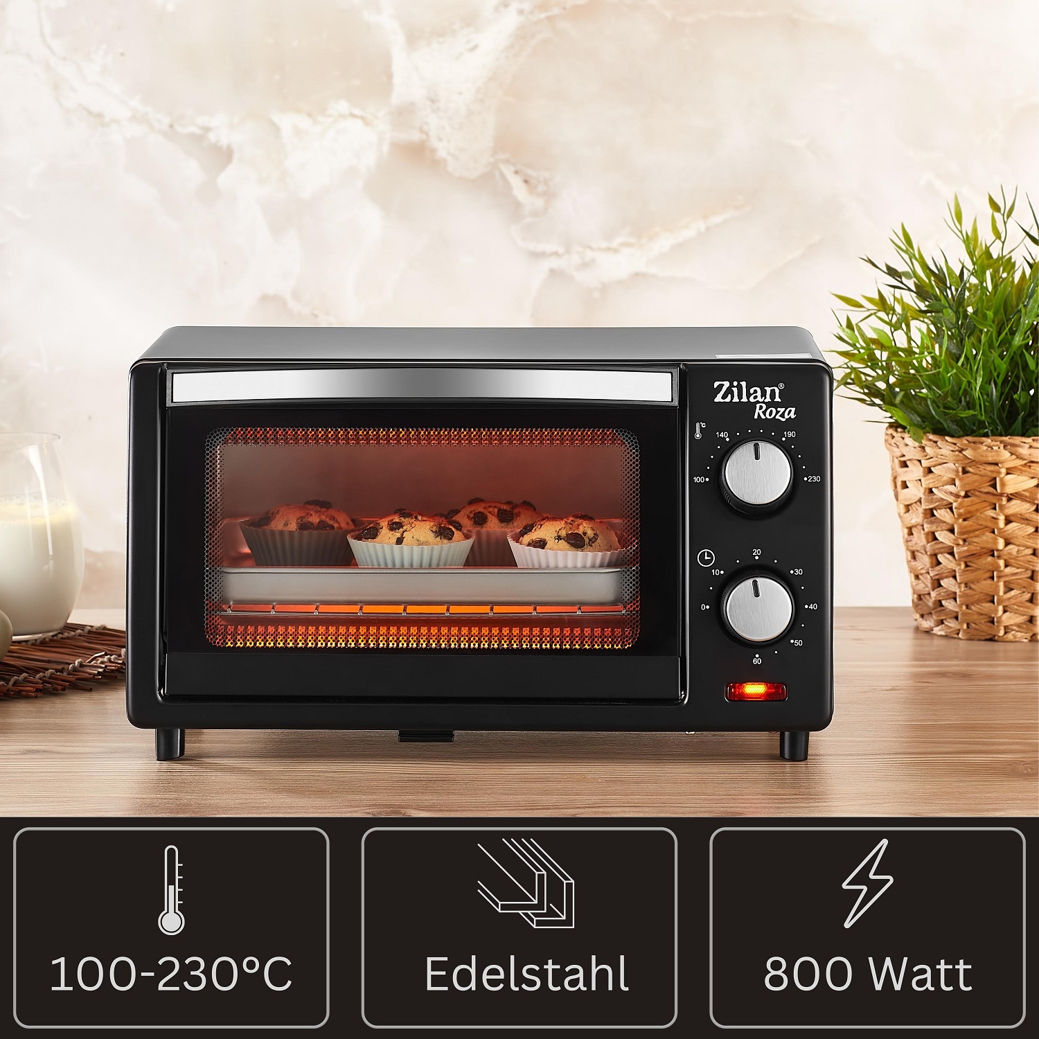 Zilan ZLN-4328 Minibackofen