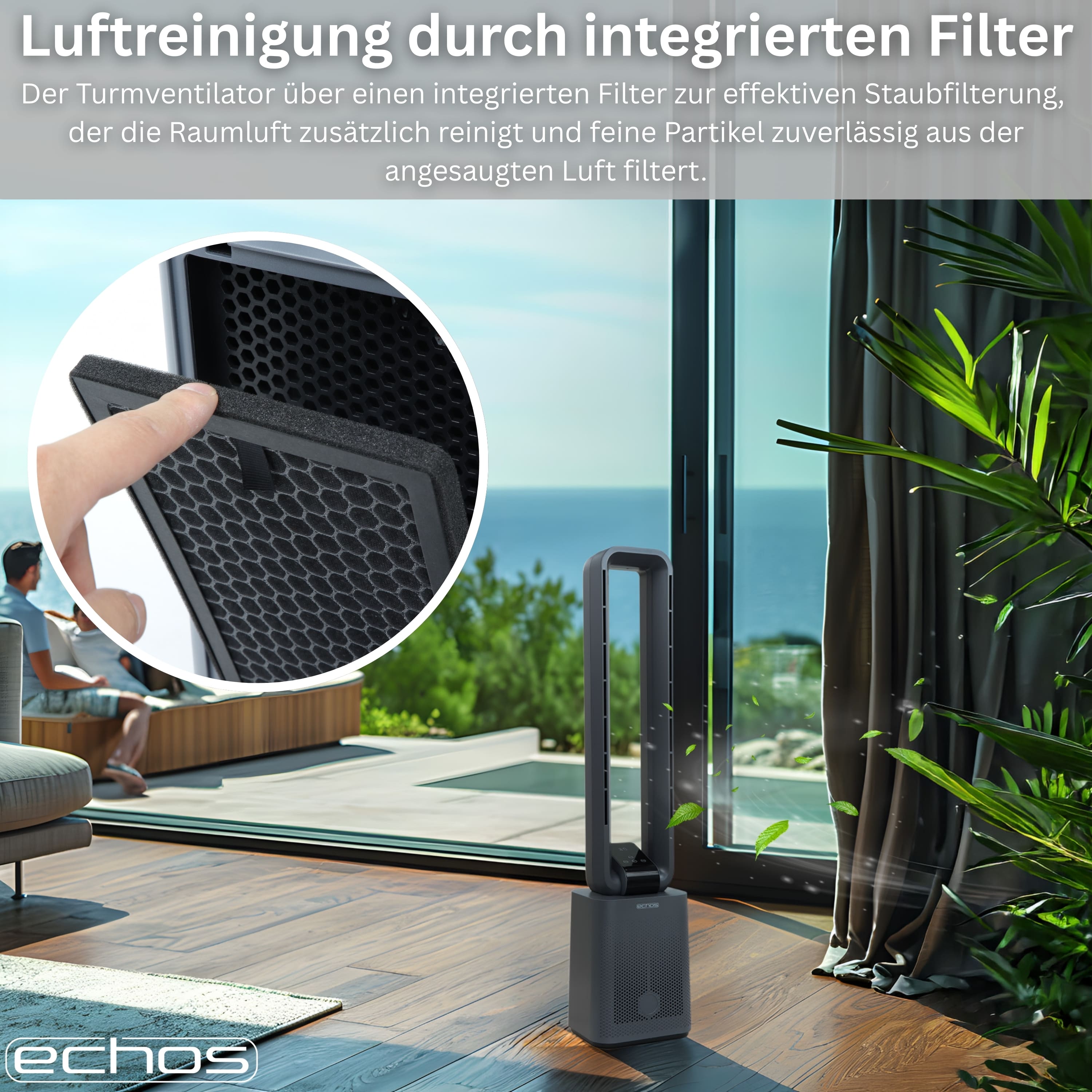 Echos Eco-118 Turmventilator