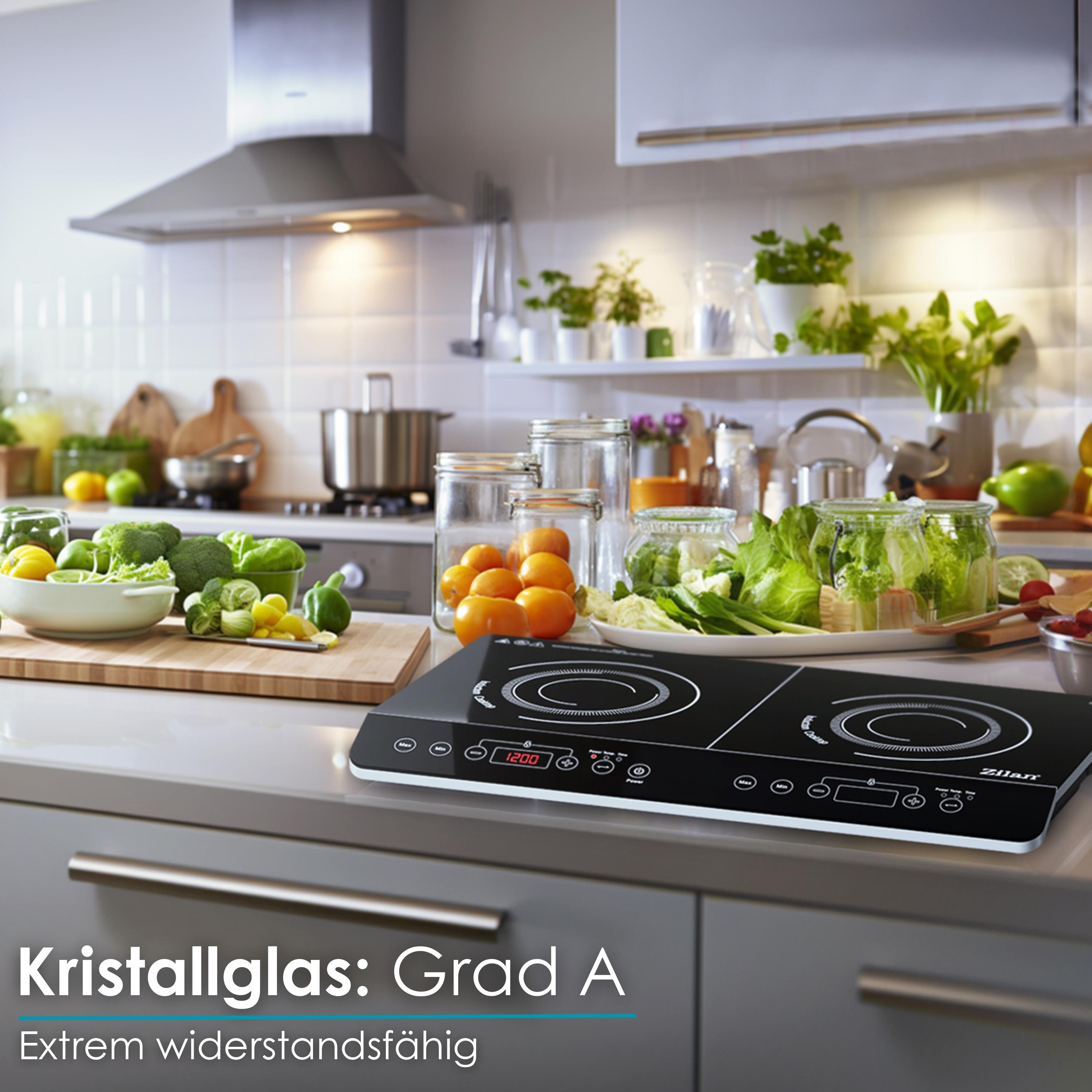 Zilan ZLN-8088 Doppel Induktionskochplatte