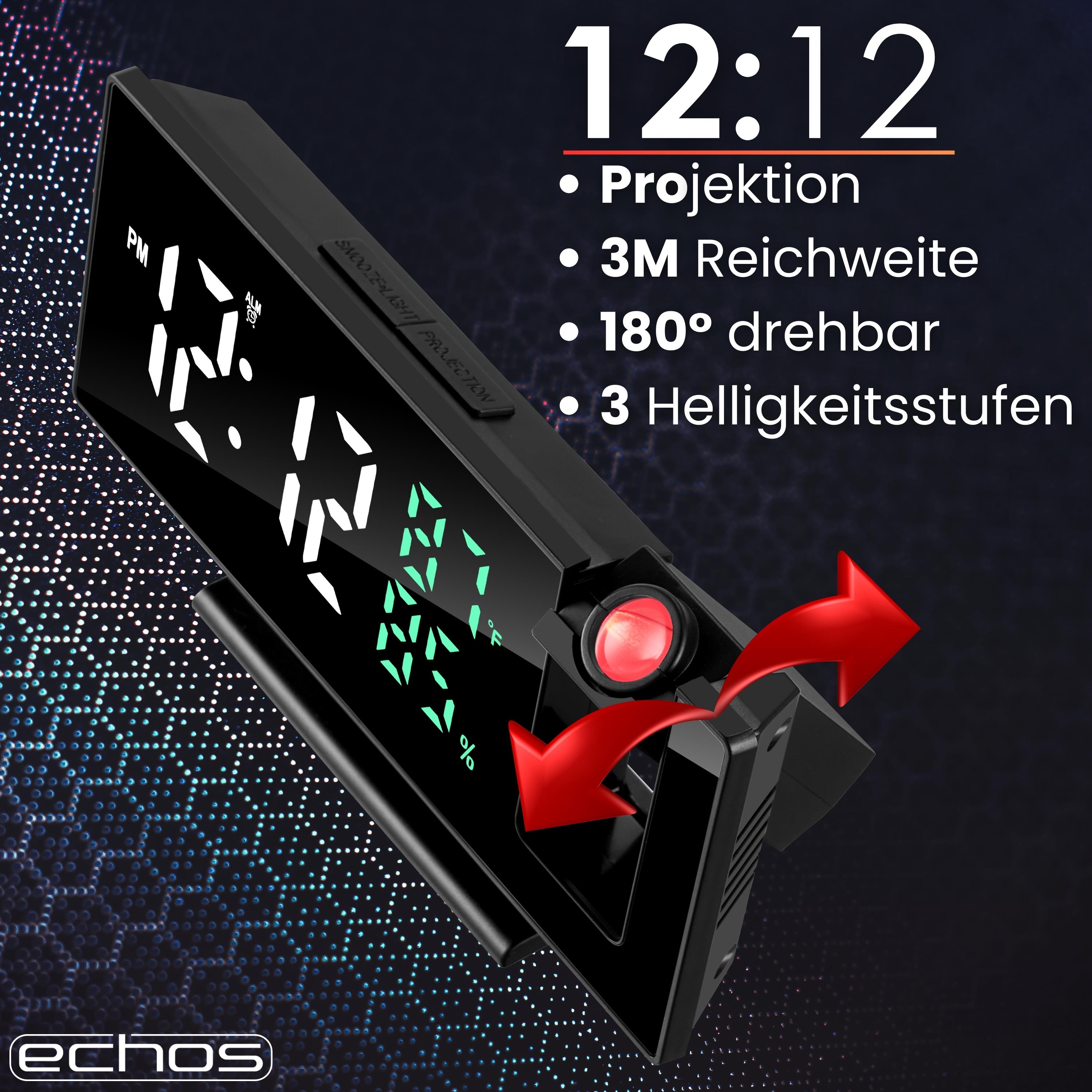 Echos Eco-4600 Projektionswecker