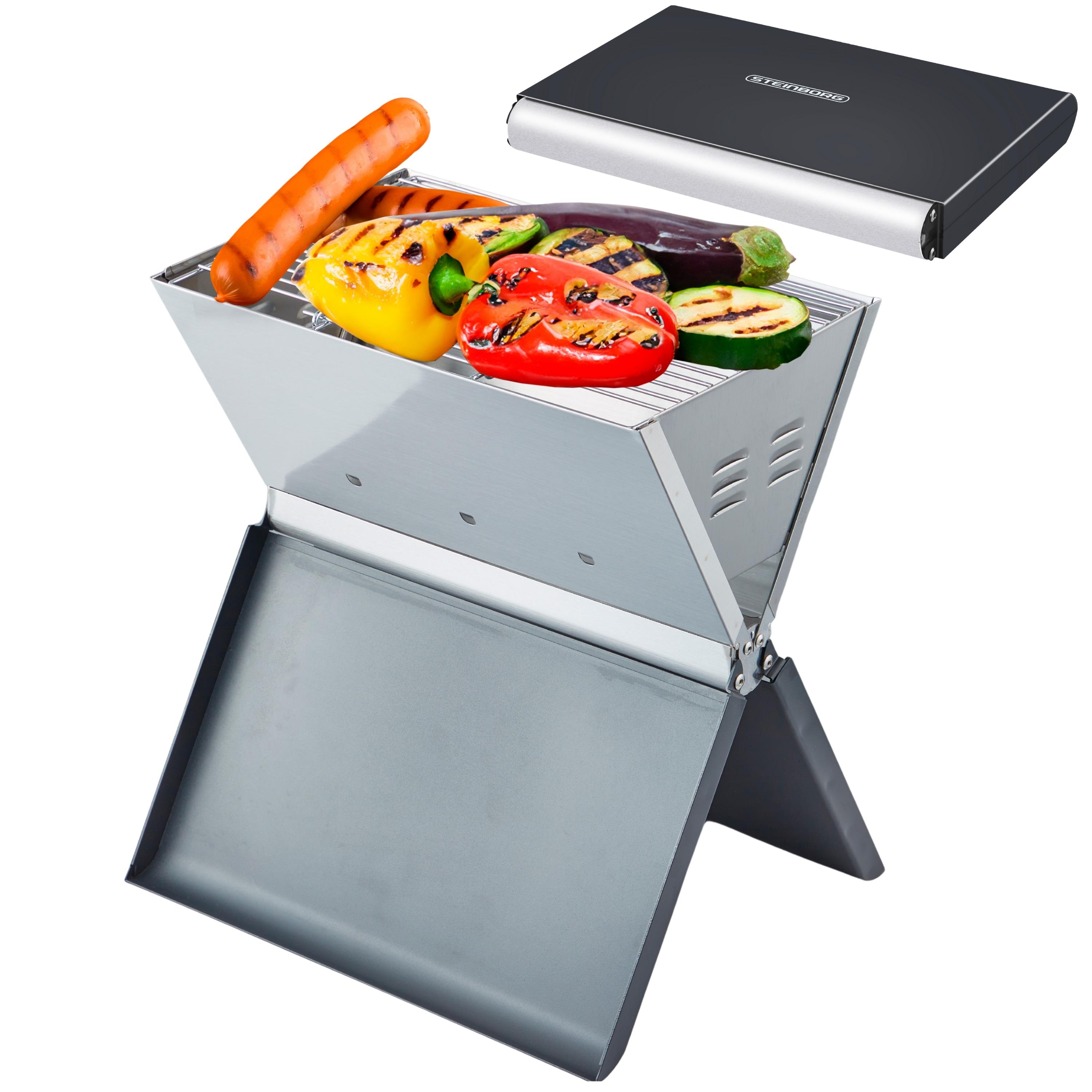 Steinborg SB-8160 Klappgrill Schwarz