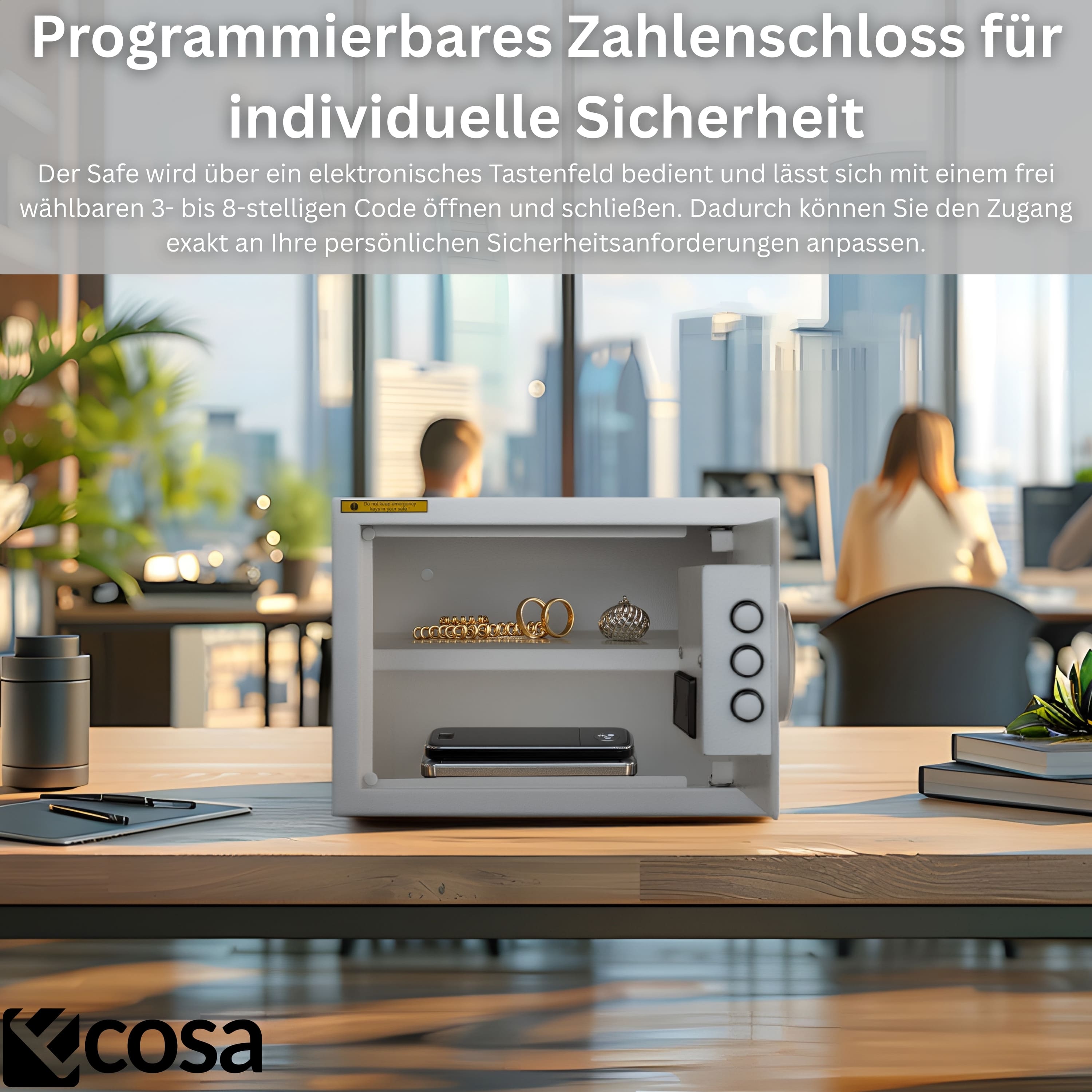 Ecosa EO-5061 Elektronikschloss