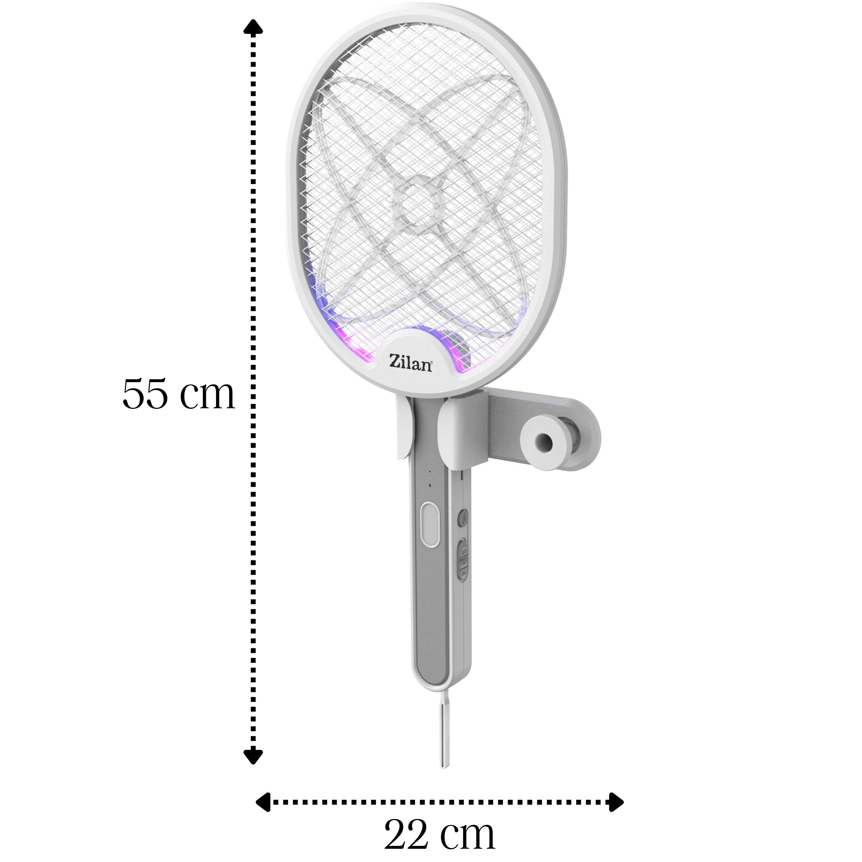 Zilan Insektenvernichter mit Akku LED 3 Funktionen Insektenkiller