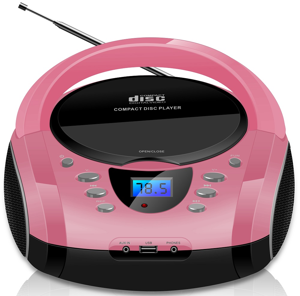Cyberlux CL-720 CD-Player Pink