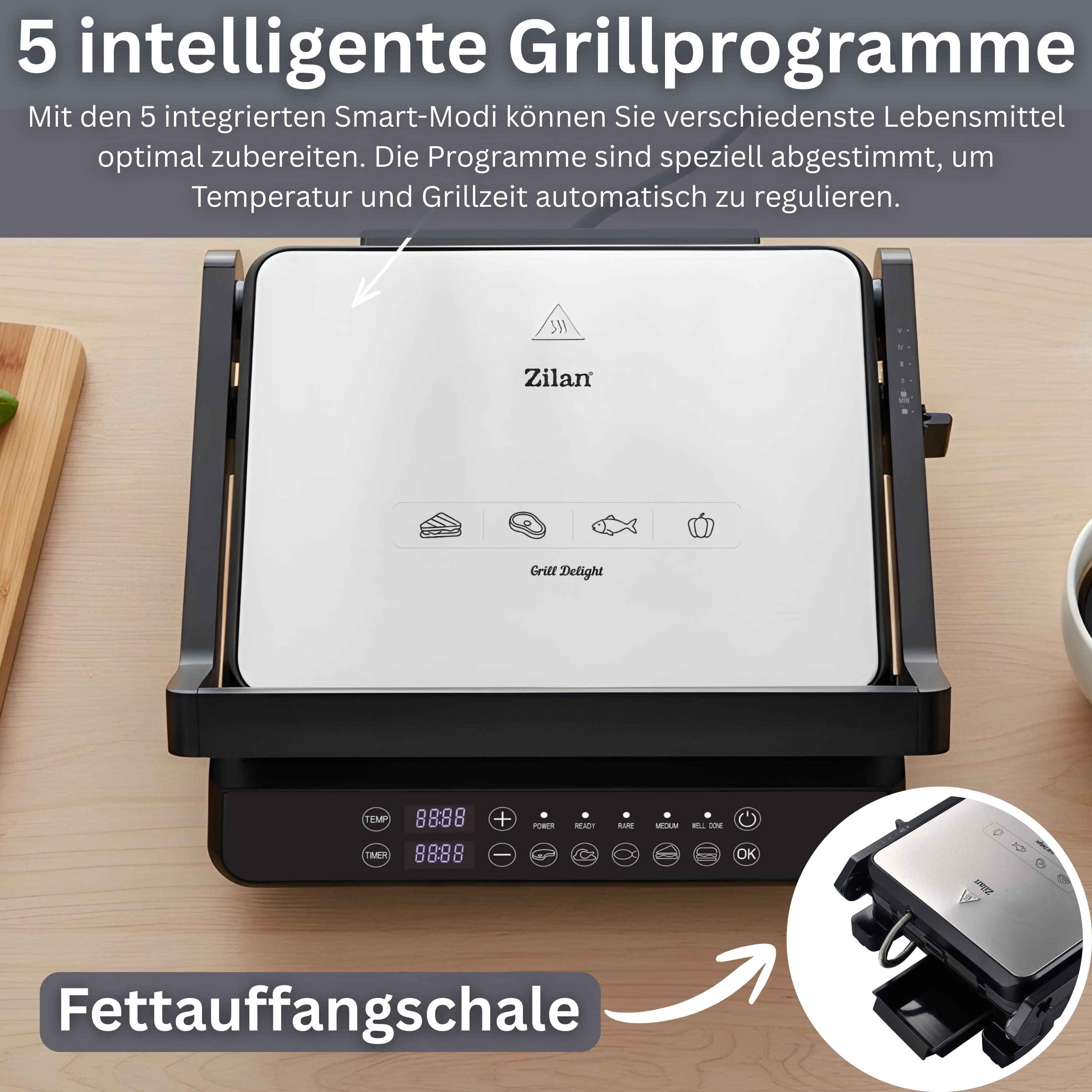 Zilan ZLN-3942 Kontaktgrill