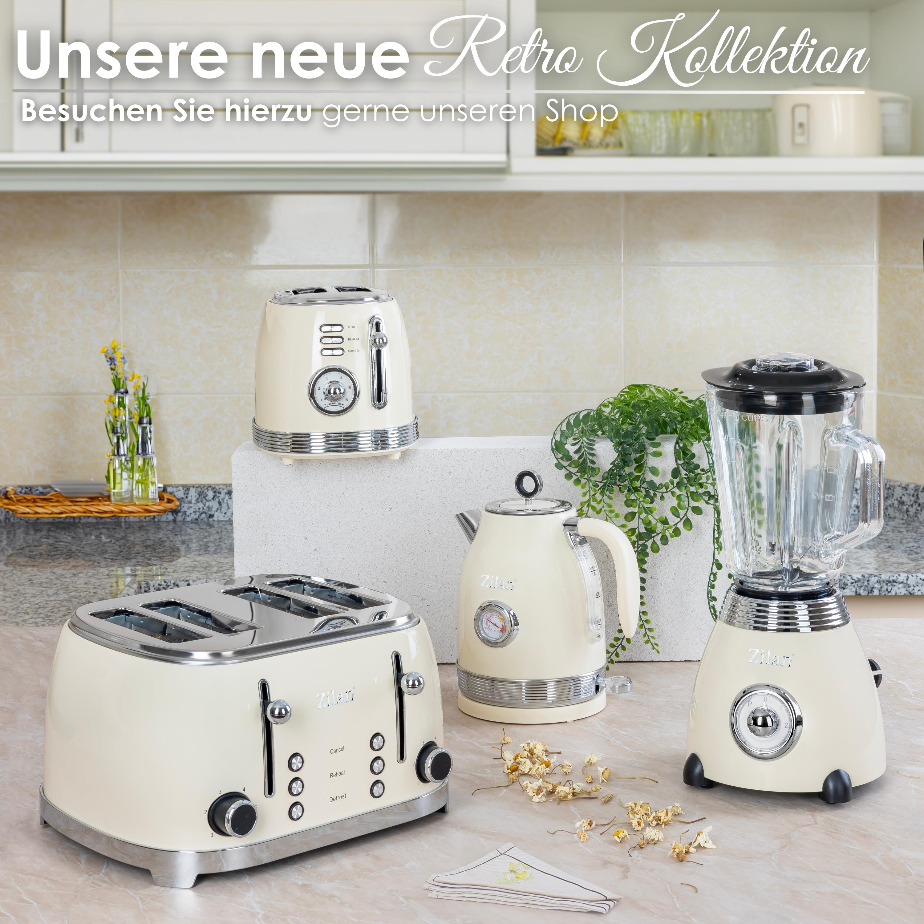 Zilan ZLN-1245 Mikrowelle Retro