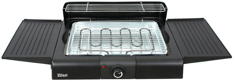 Zilan 2in1 Standgrill | Elektrogrill | Tischgrill | Partygrill | 2400 Watt