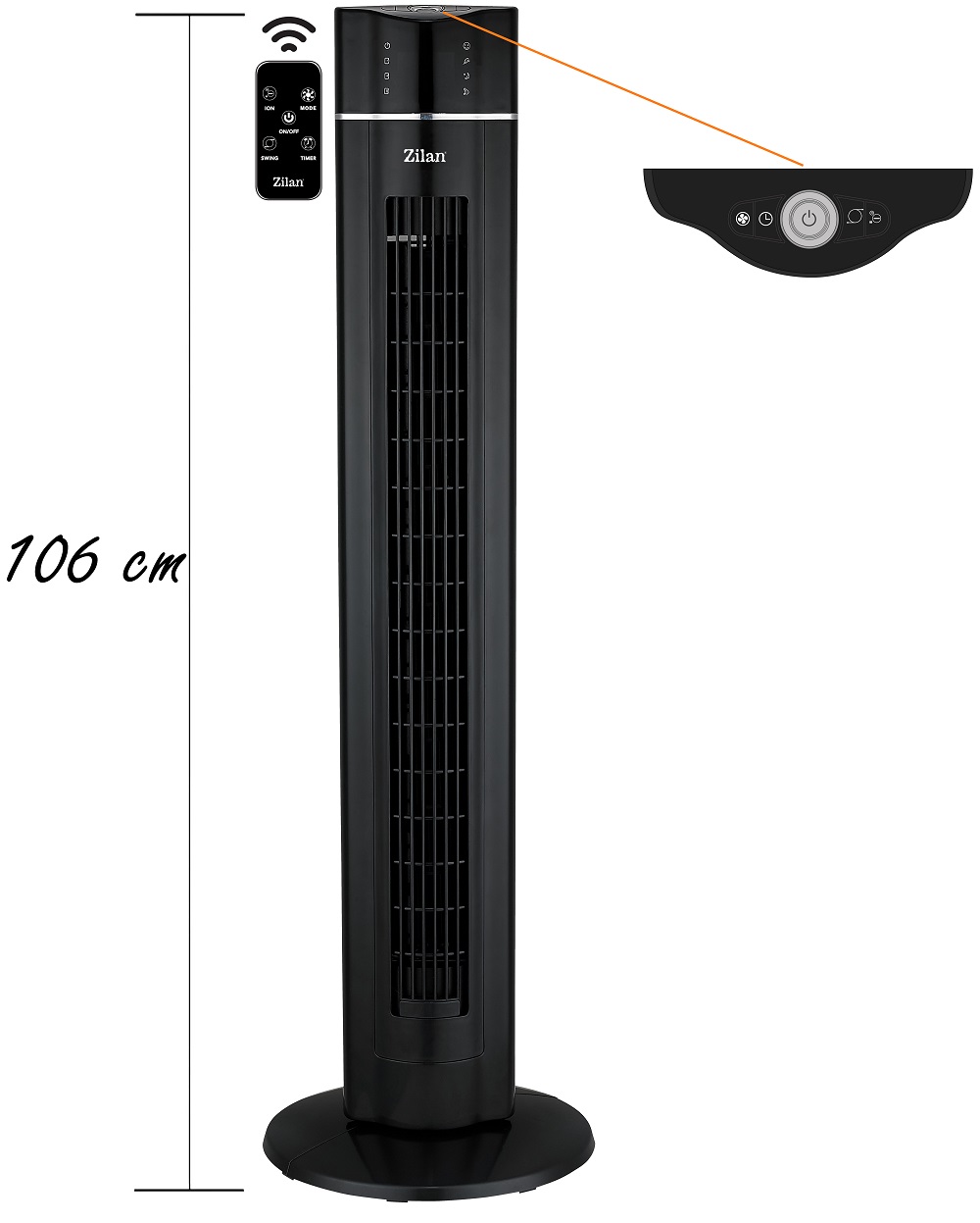 Zilan ZLN-3444 Turmventilator