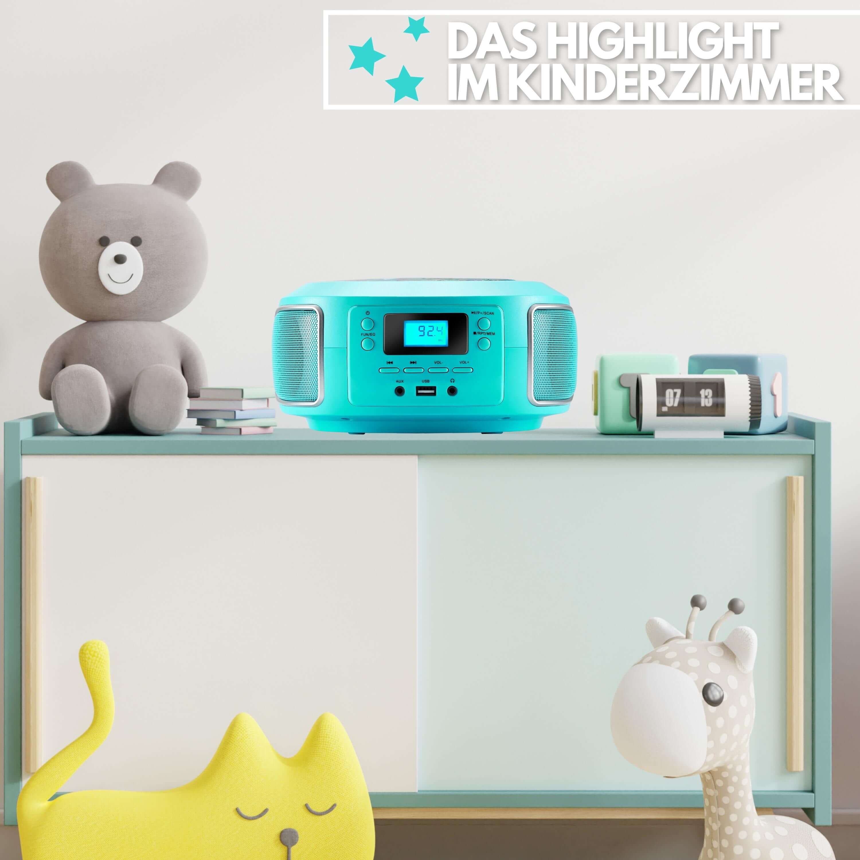 Cyberlux CL-940 CD-Player Grün