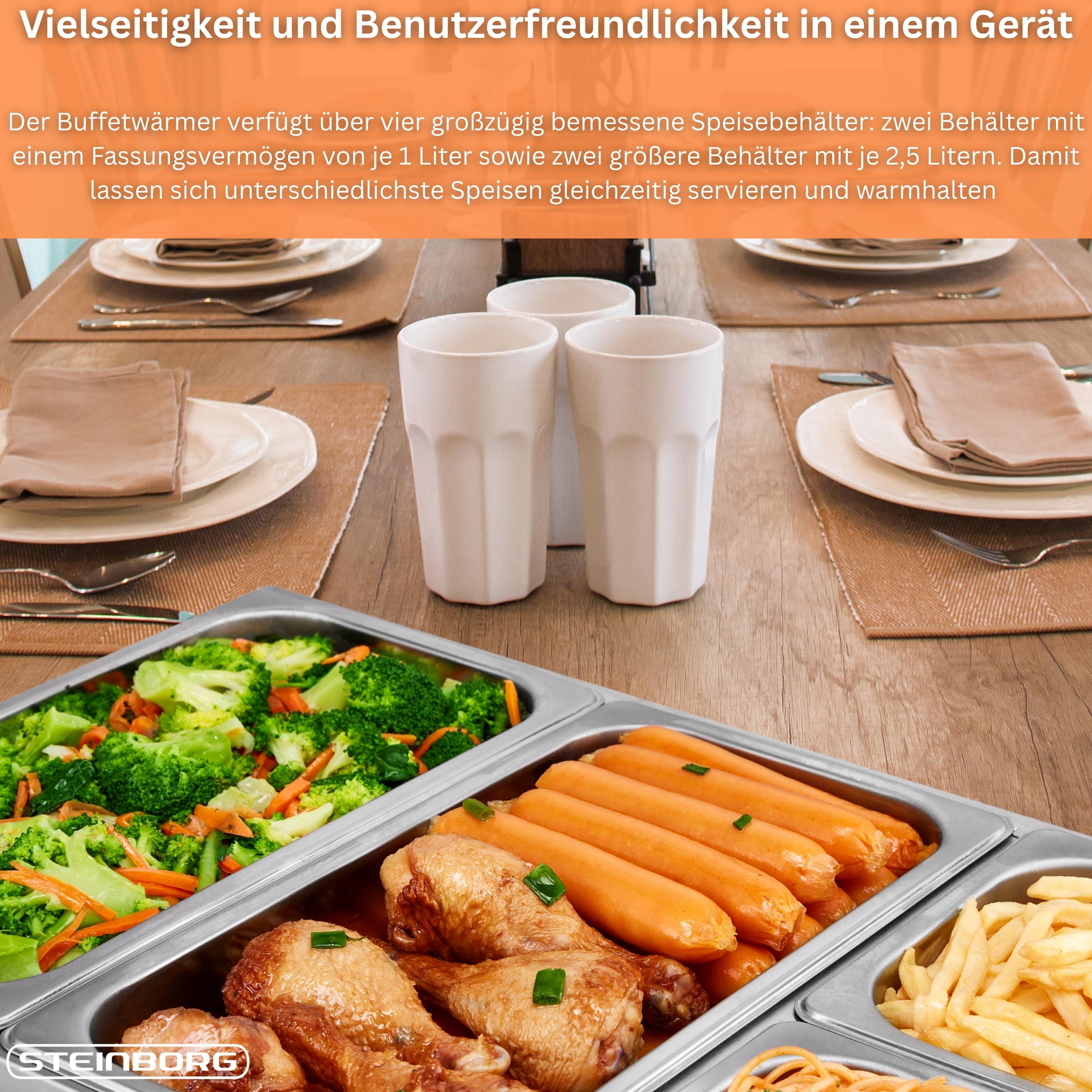 Steinborg SB-6020 Buffetwärmer