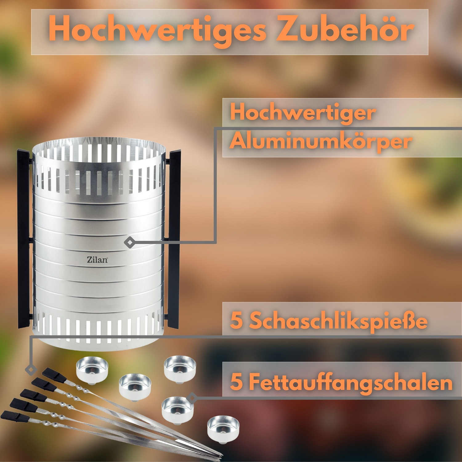 Zilan ZLN-5565 Kebap Maker