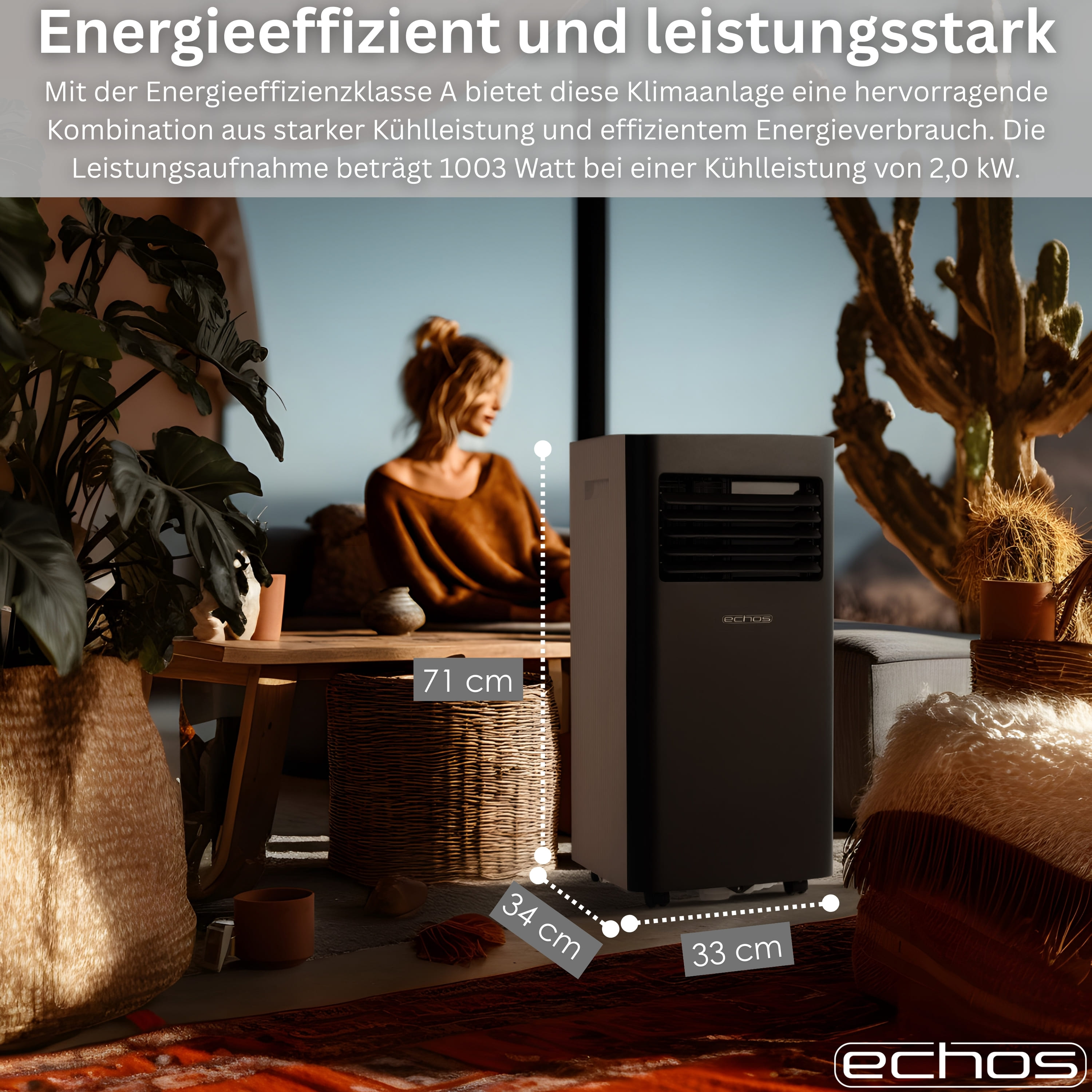 Echos Eco-112  Klimaanlage mit WiFi