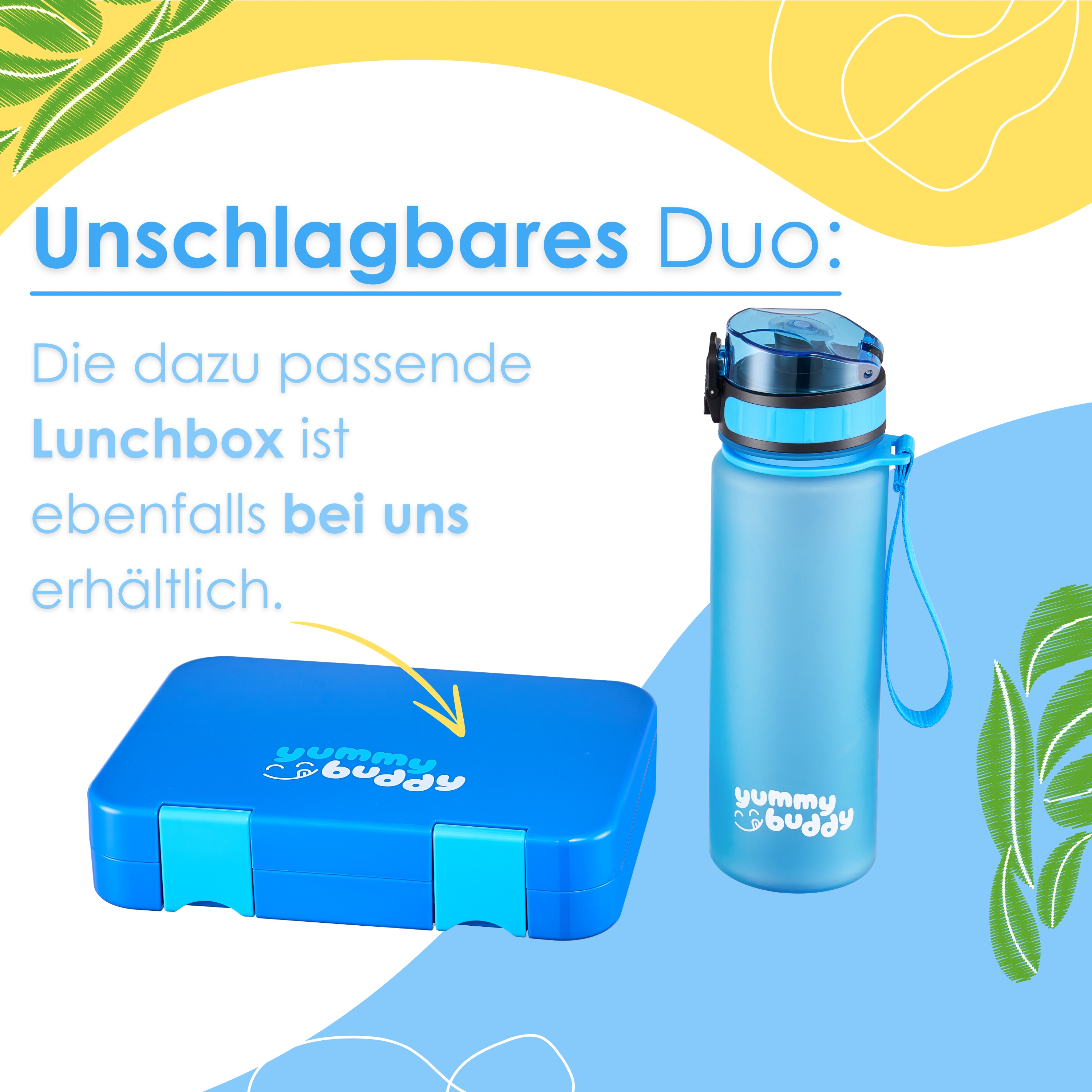 Ecosa EO-8190 Trinkflasche Blau