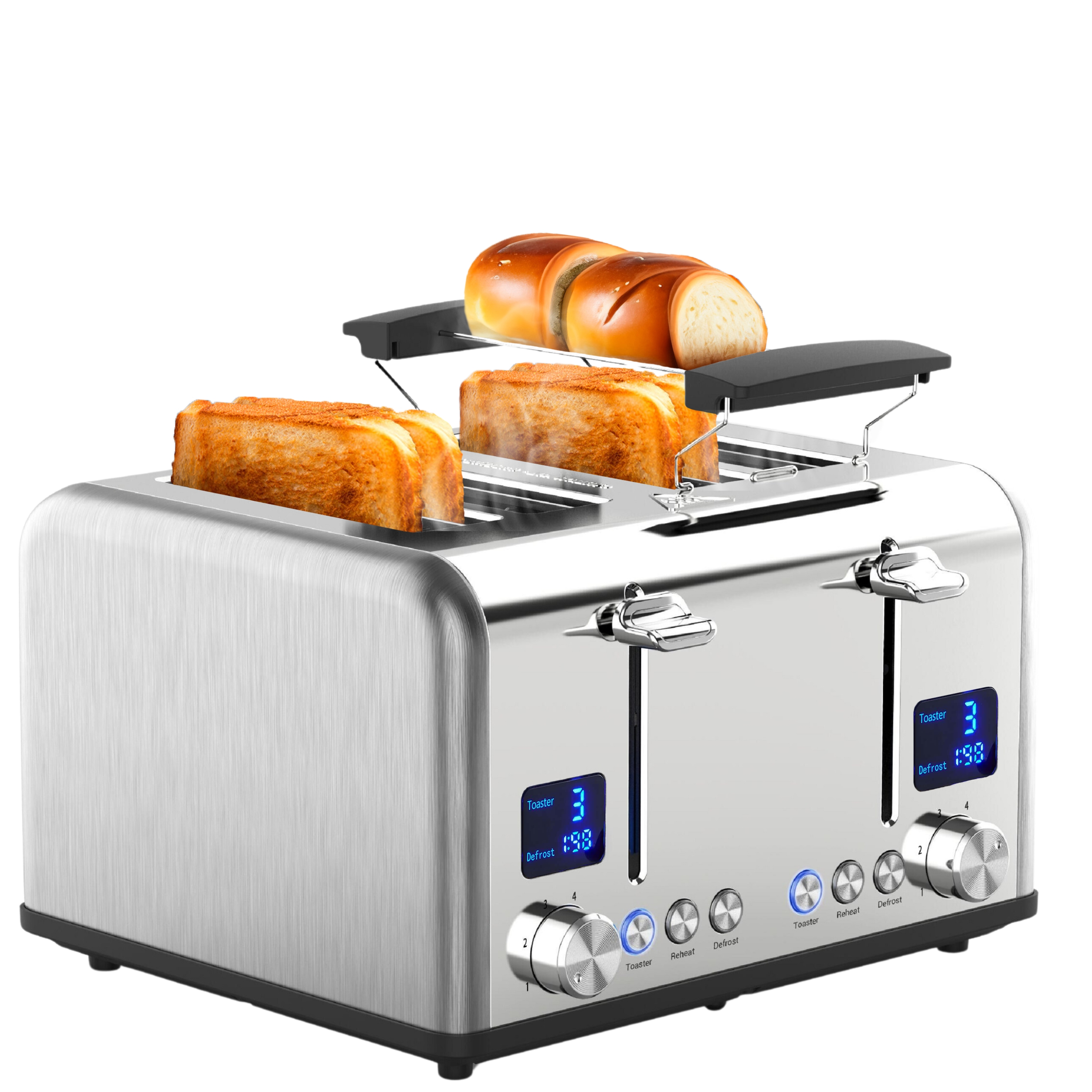 Steinborg SB-2080 Toaster 4 Scheiben