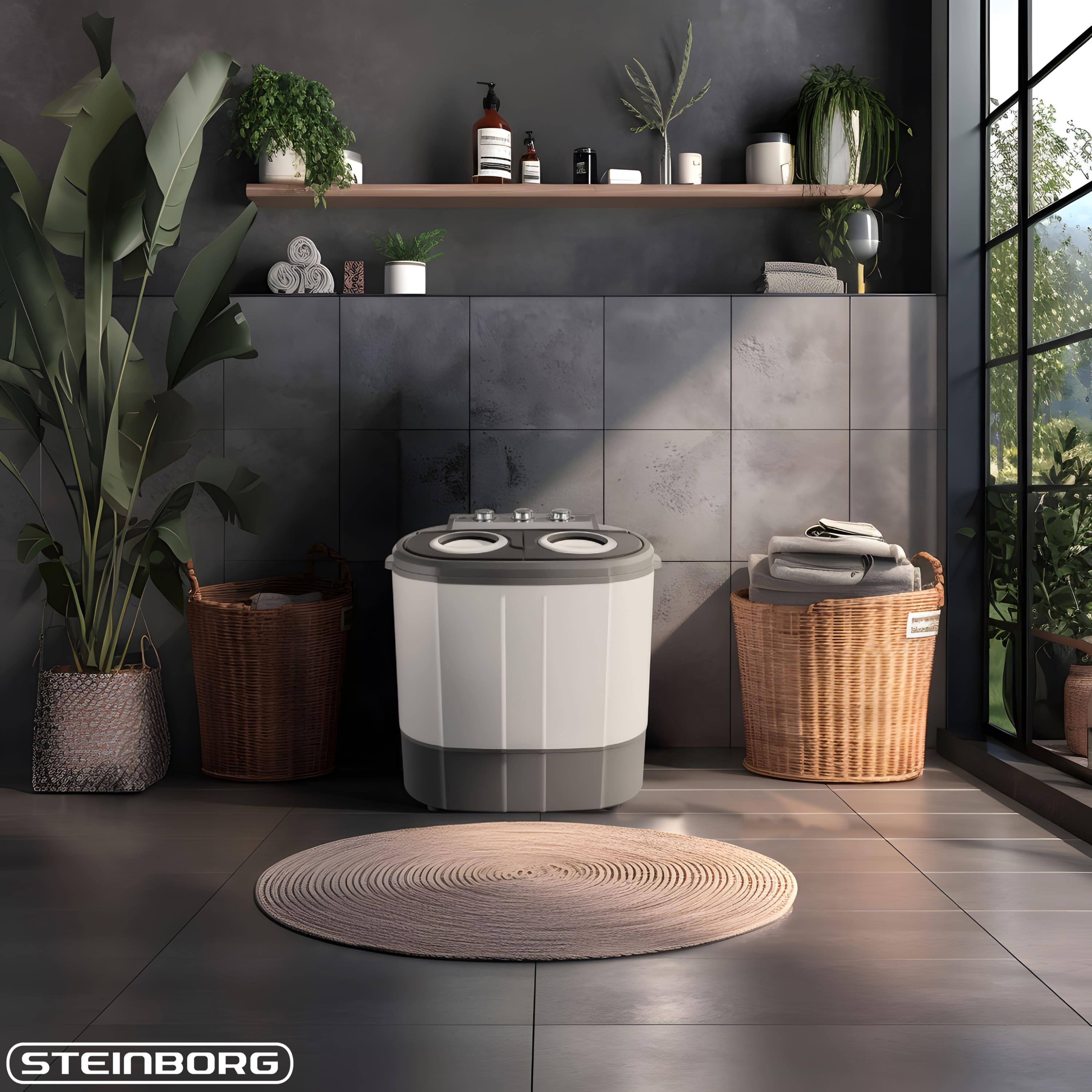 Steinborg SB-4005 Mini Waschmaschine