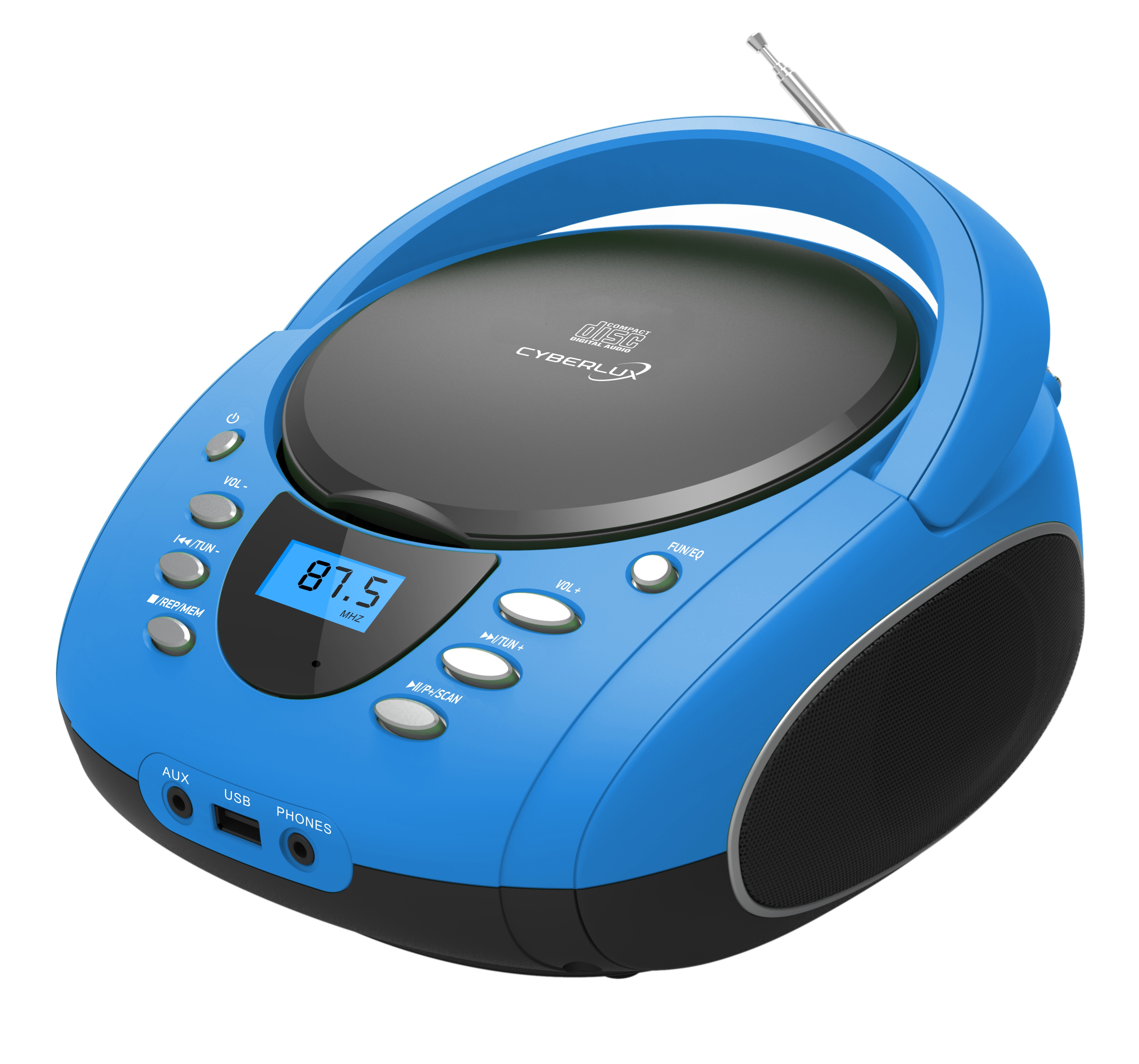 Cyberlux CL-710 CD-Player Blau