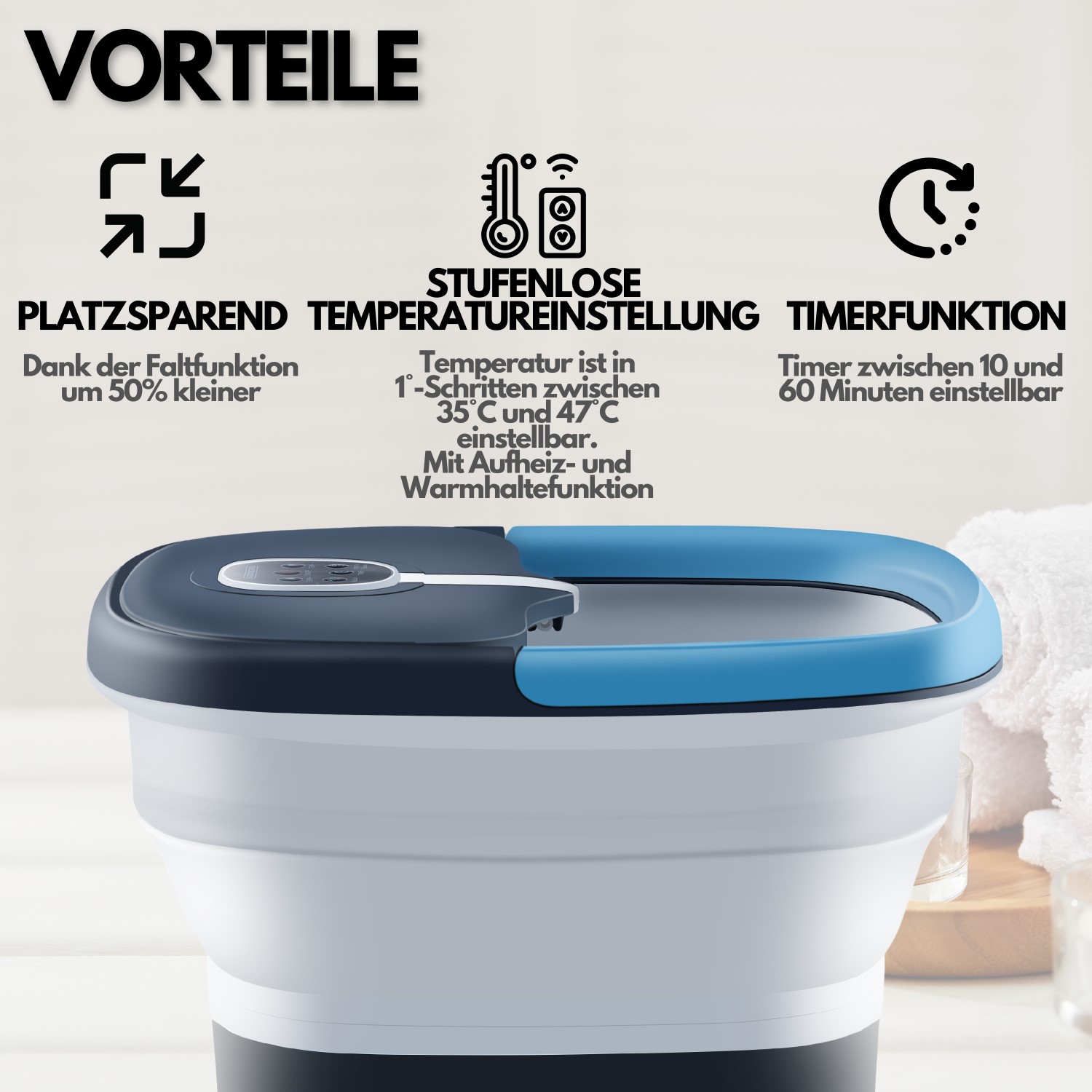 Steinborg SB-1061 Fußsprudelbad