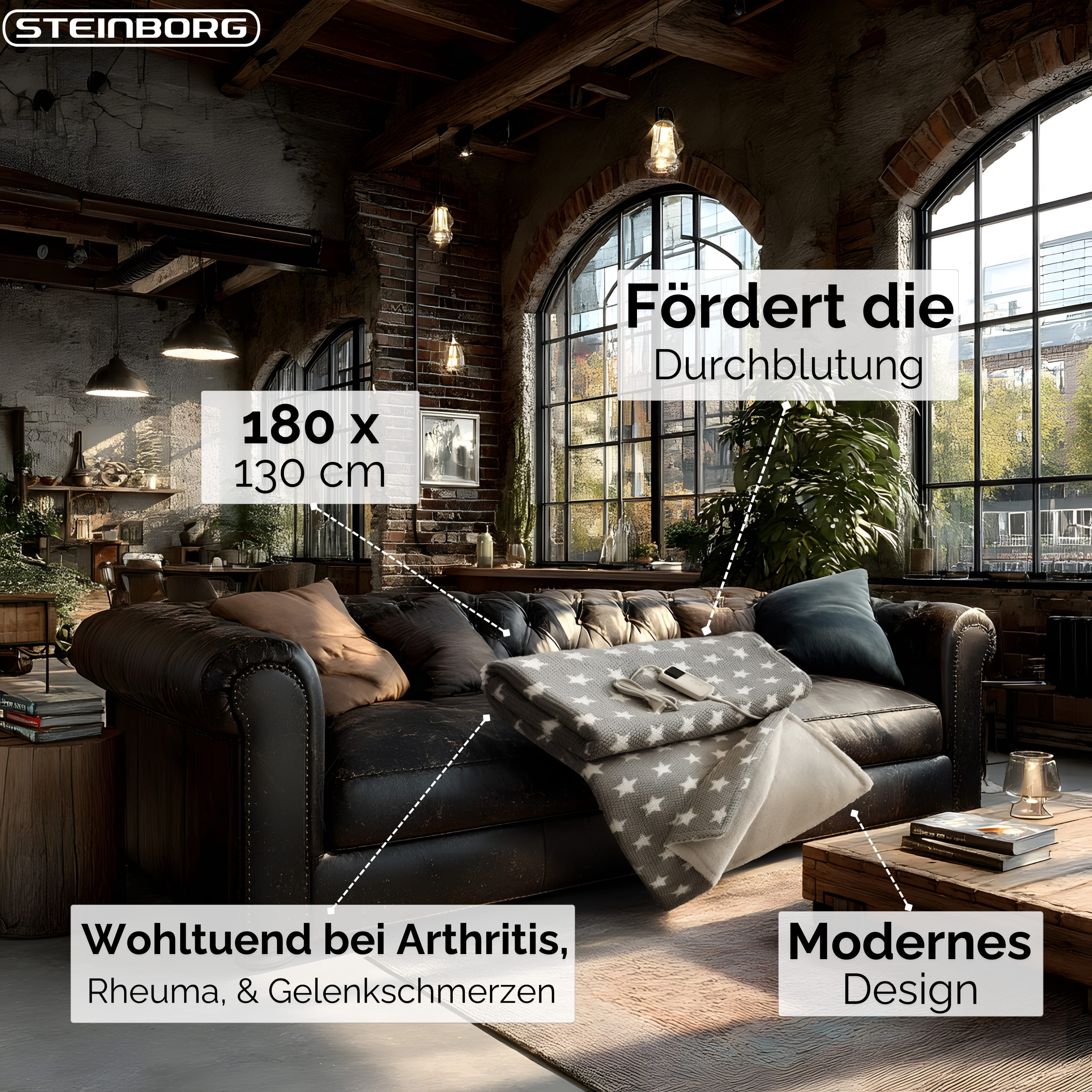 Steinborg SB-9524 Heizdecke 180*130 cm