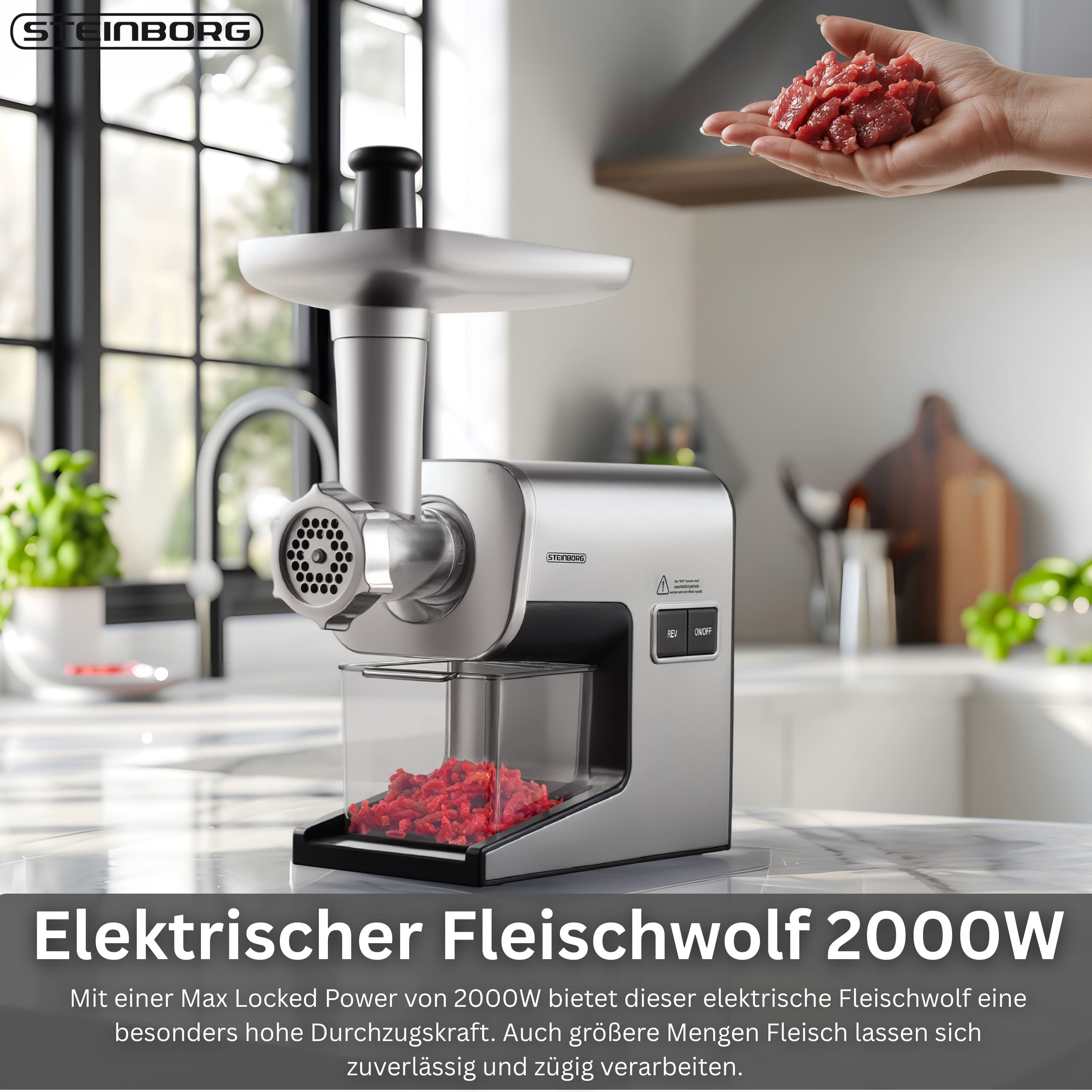 Steinborg SB-7080 Fleischwolf