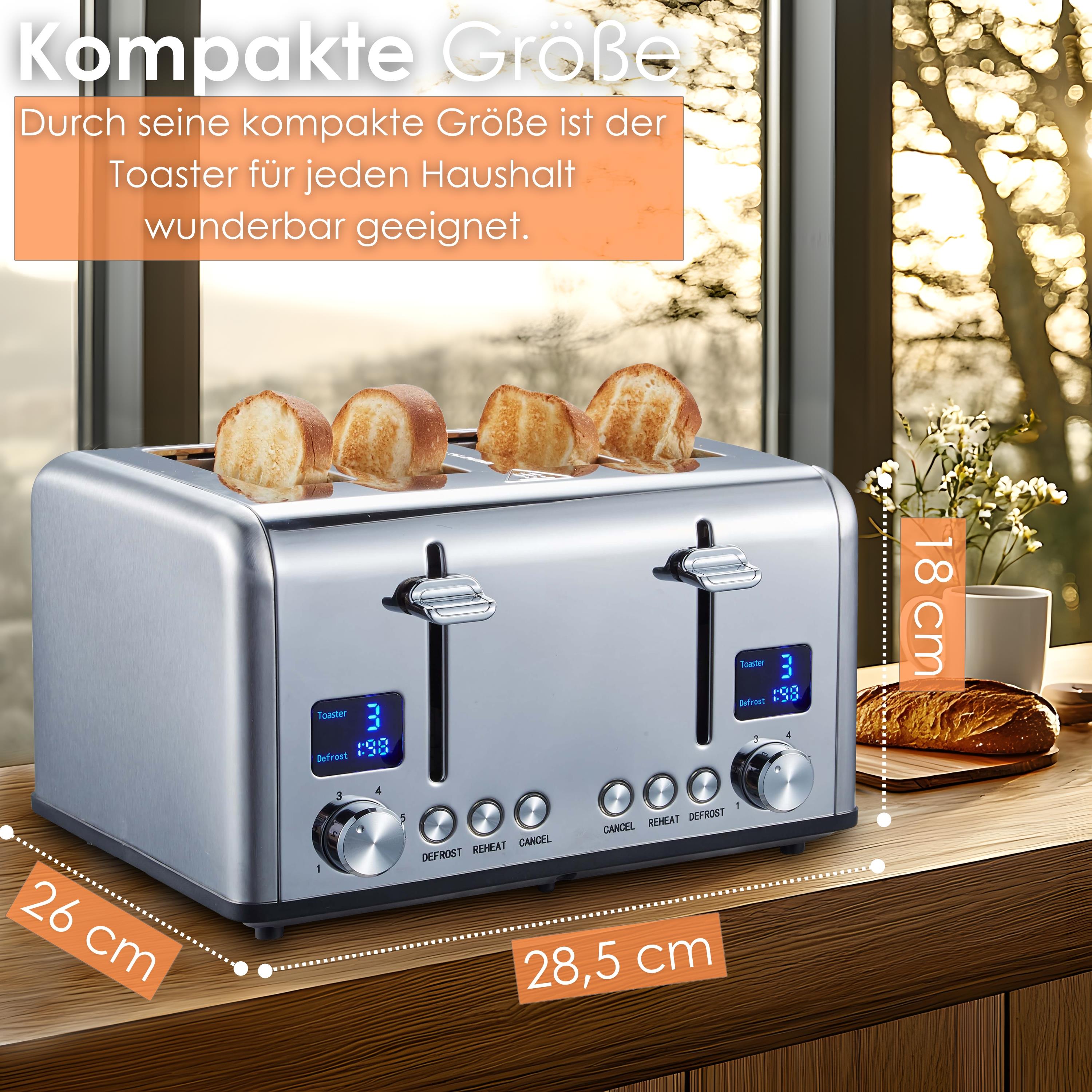 Steinborg SB-2080 Toaster 4 Scheiben Steinborg SB-2080 Toaster 4 Scheiben