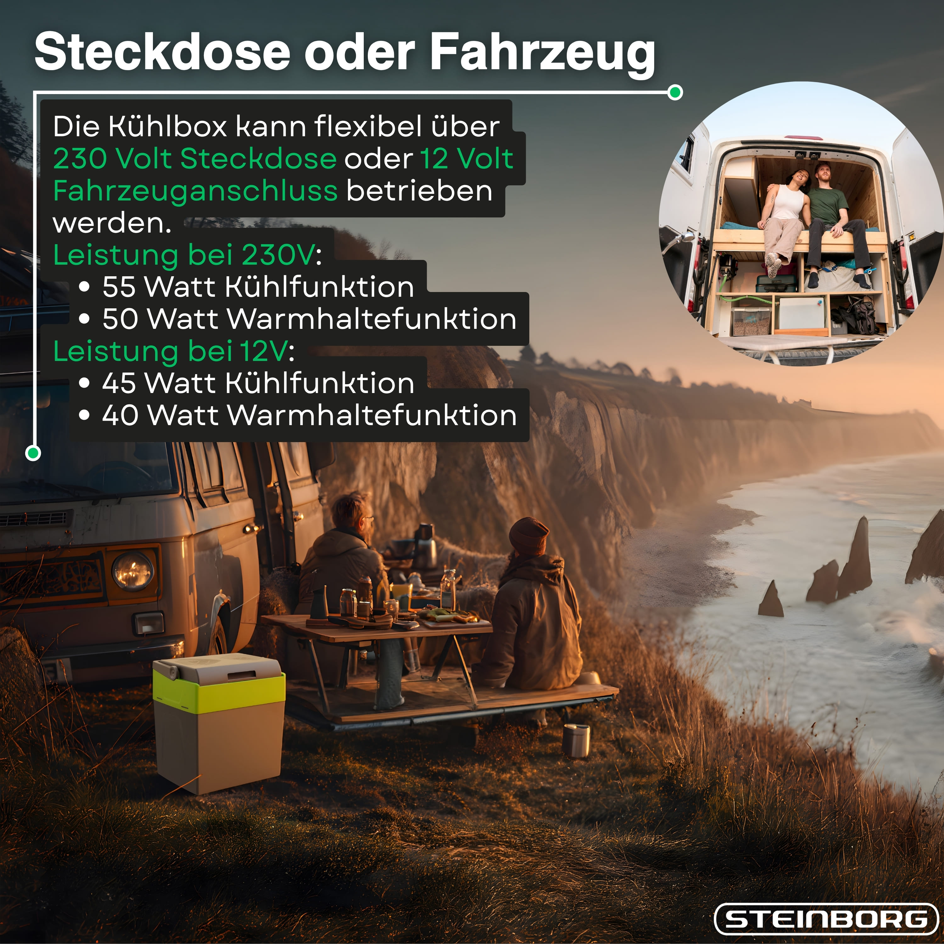 Steinborg SB-510 Kühlbox 30L