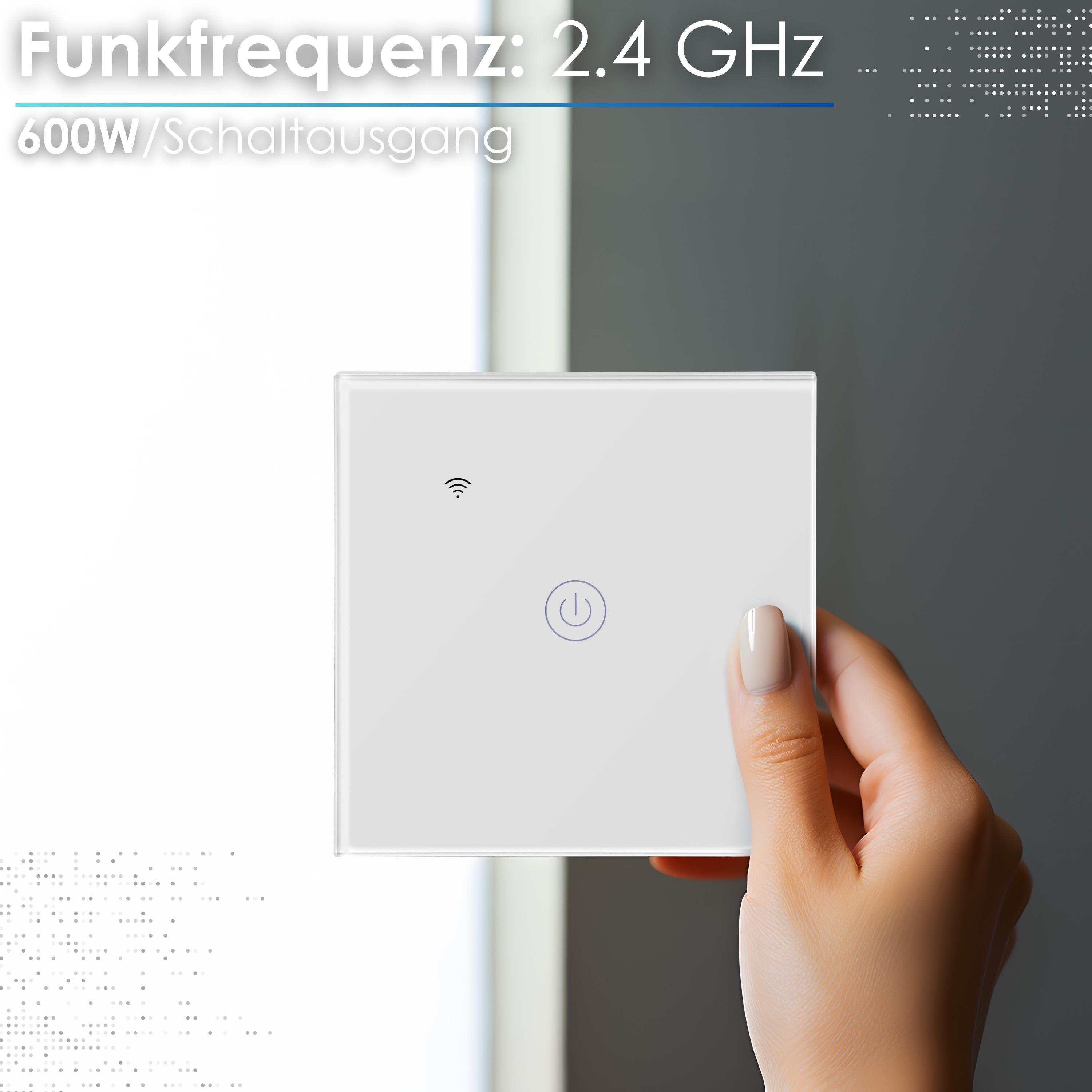 Echos Eco-4150 1er WLAN Touch-Lichtschalter