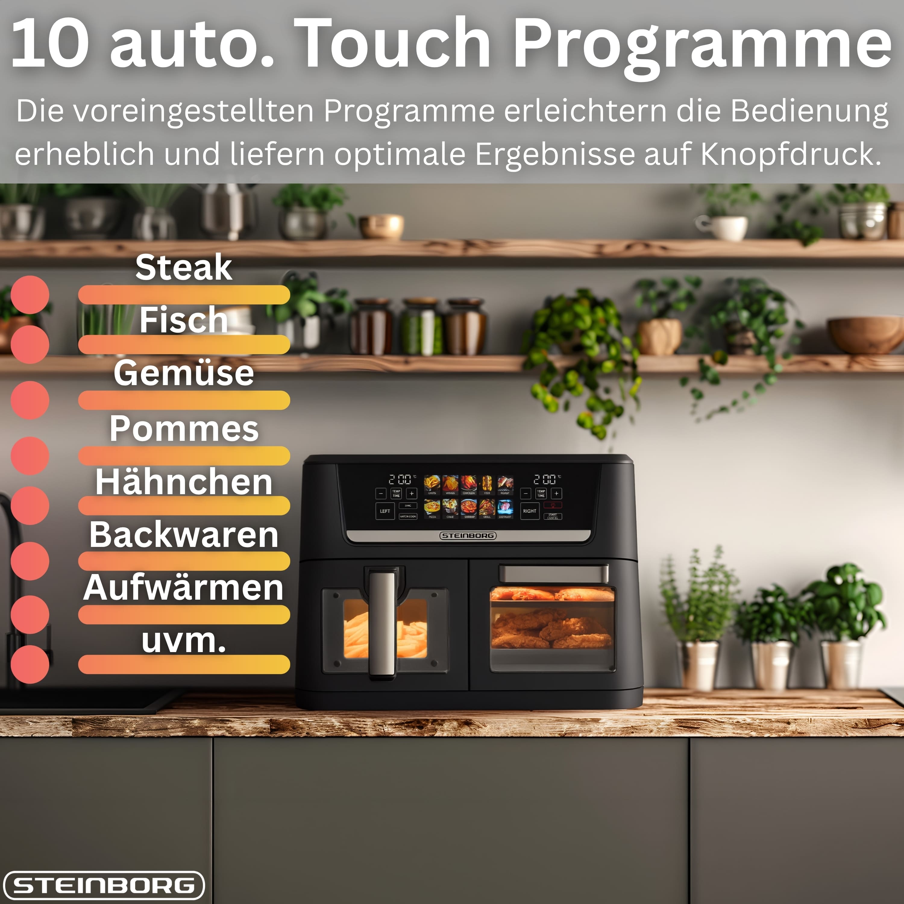 Steinborg SB-3170 Heißluftfritteuse