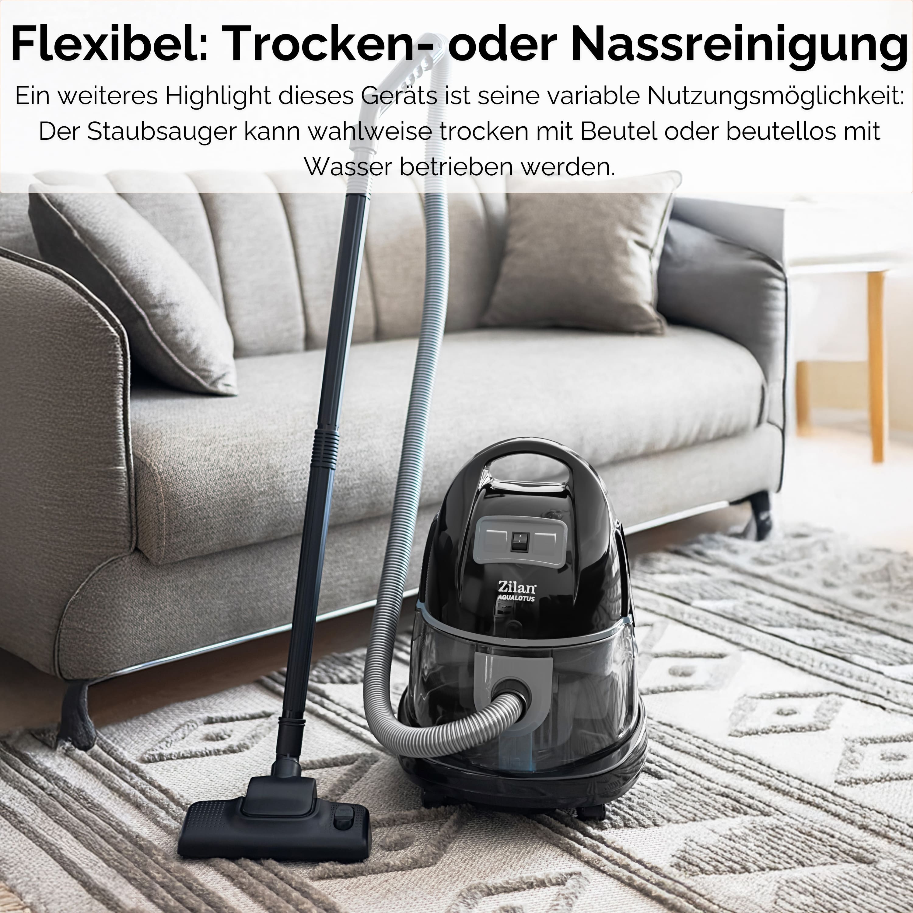 Zilan ZLN-8945 GRAU Wassersauger Zilan ZLN-8945 GRAU Wassersauger