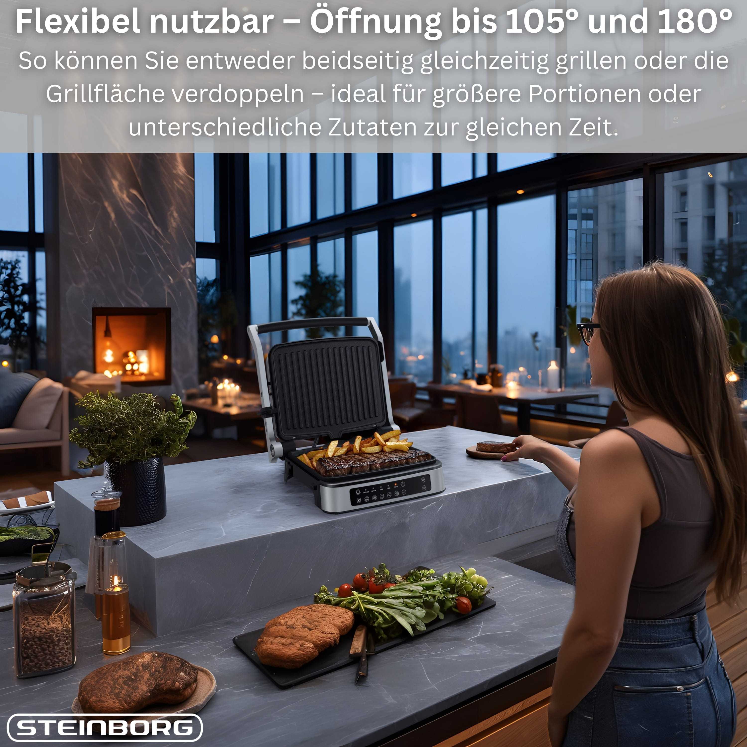 Steinborg SB-2240 Kontaktgrill