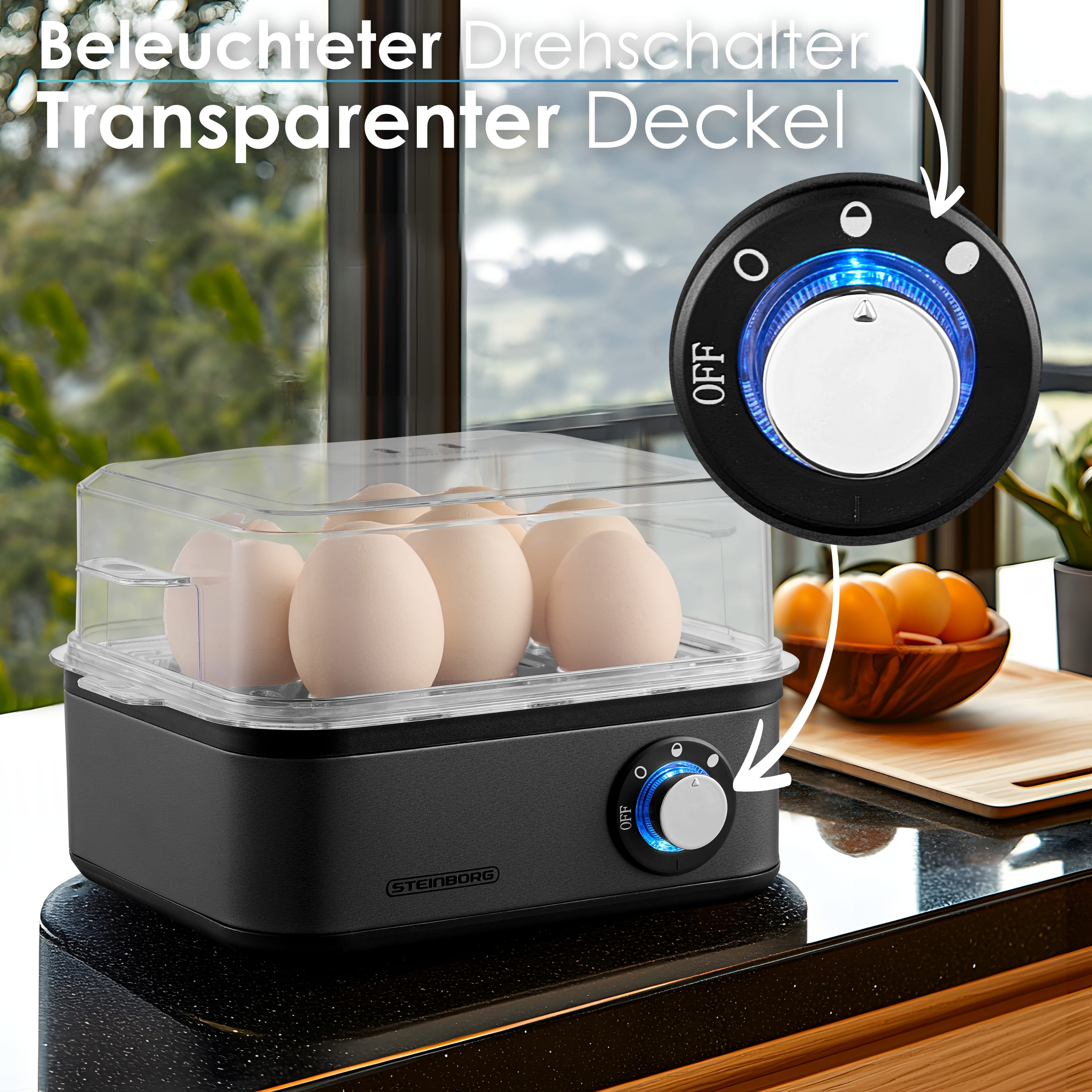 Steinborg SB-2630 Eierkocher