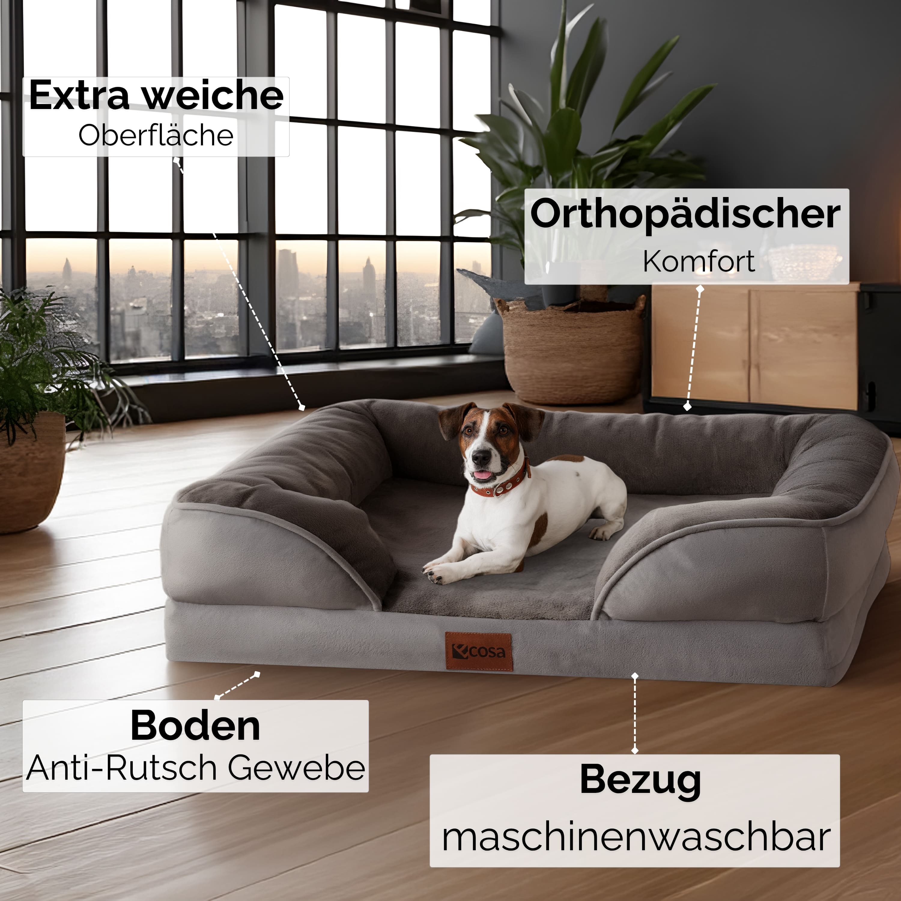 Ecosa EO-6080 Hundebett