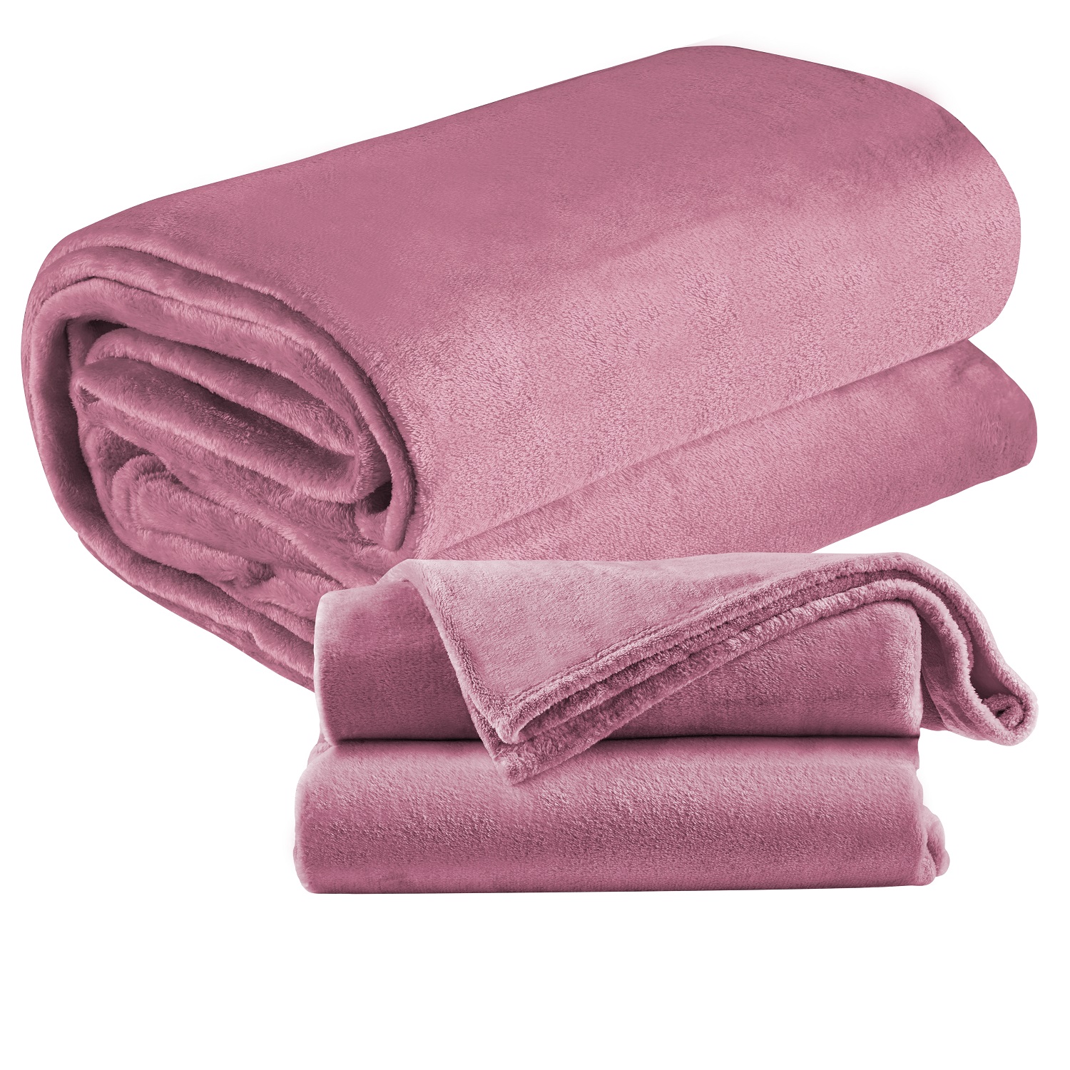 Ecosa EO-9517 Kuscheldecke 150*200cm Pink