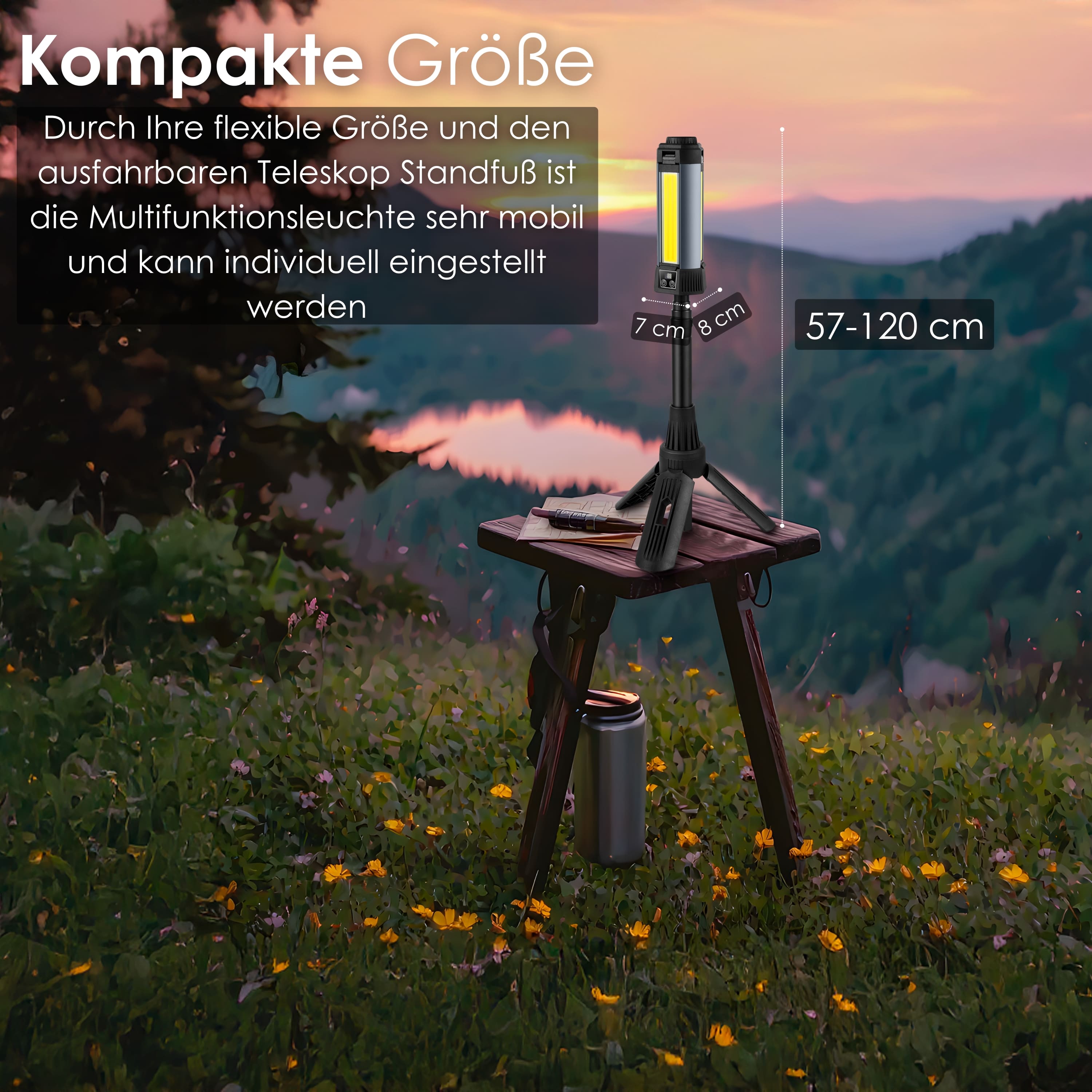 Steinborg SB-8200 12in1 Multfunktionsleuchte