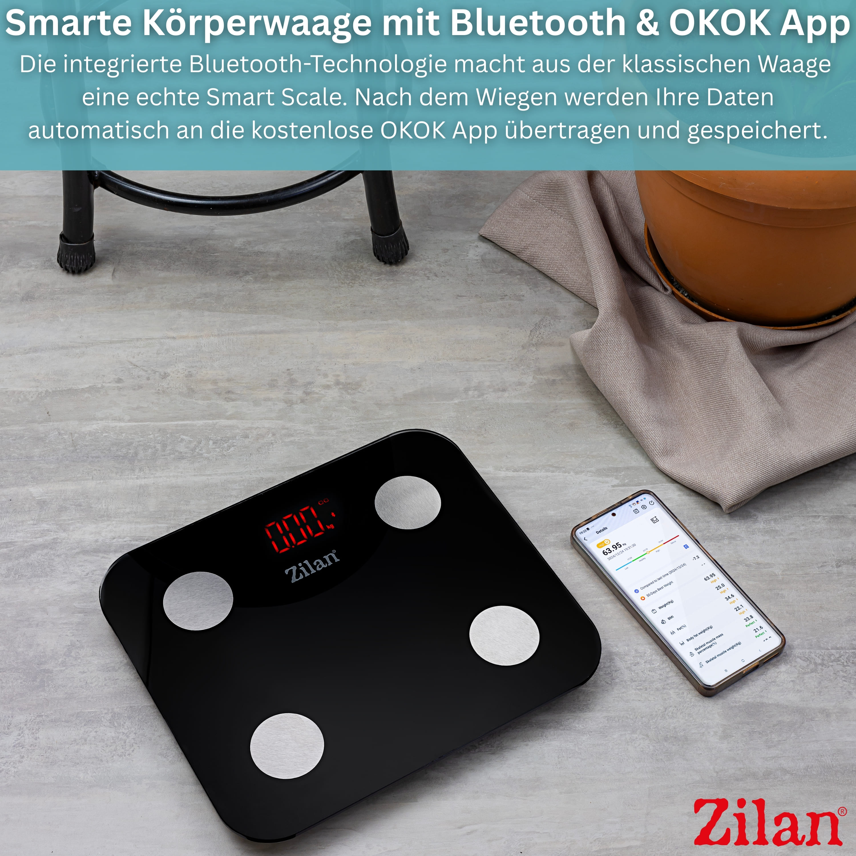 Zilan ZLN-9007 Körperwaage