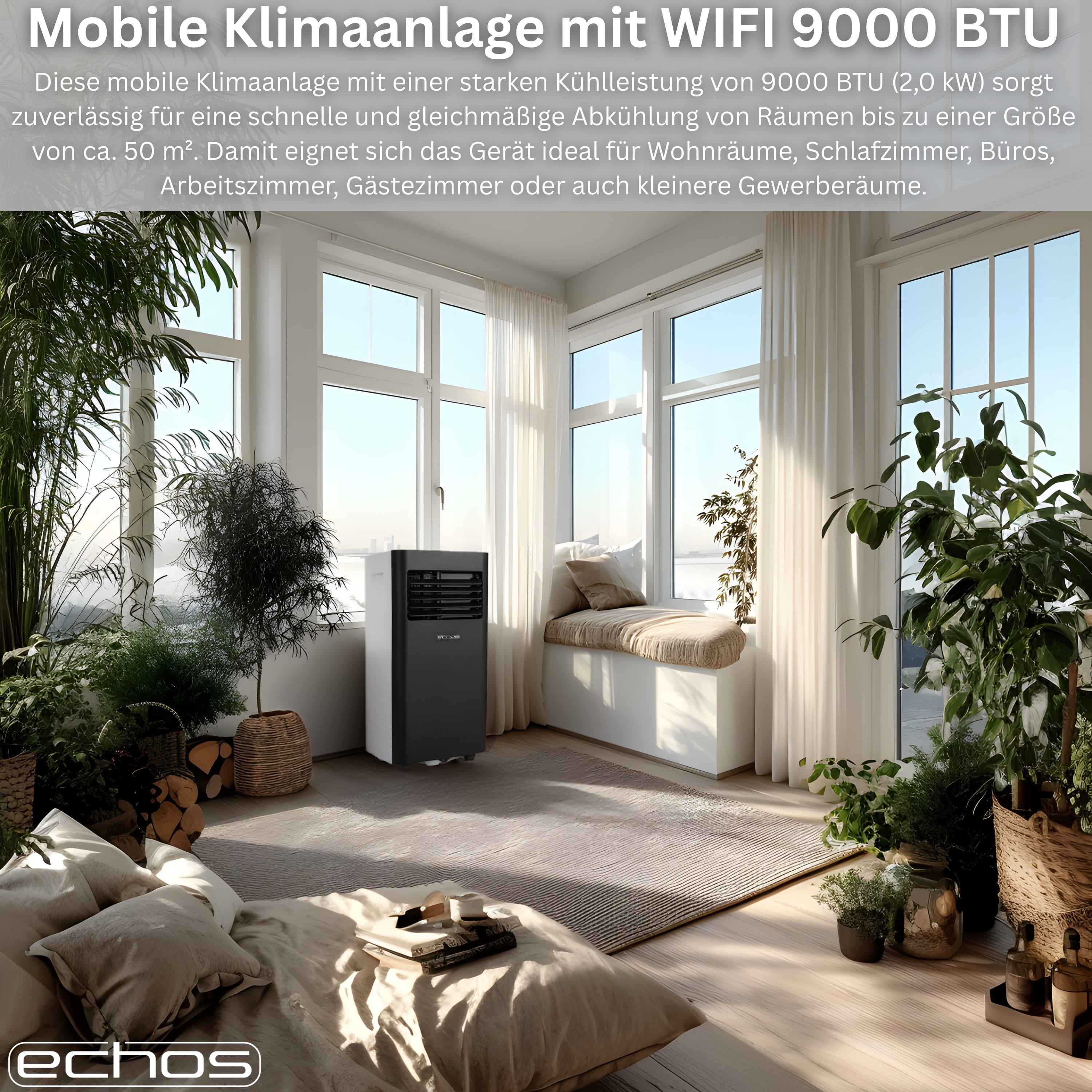 Echos Eco-112  Klimaanlage mit WiFi