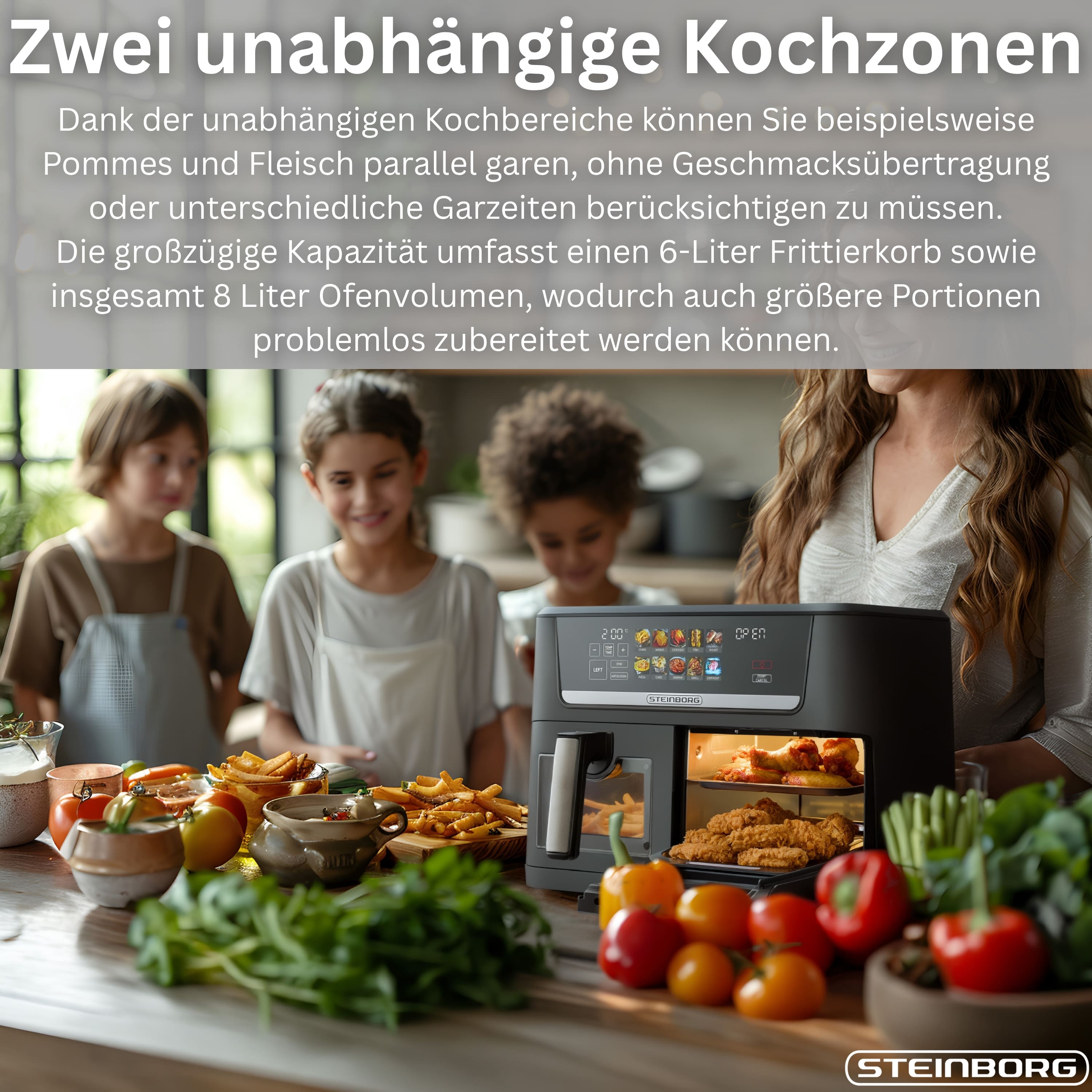 Steinborg SB-3170 Heißluftfritteuse