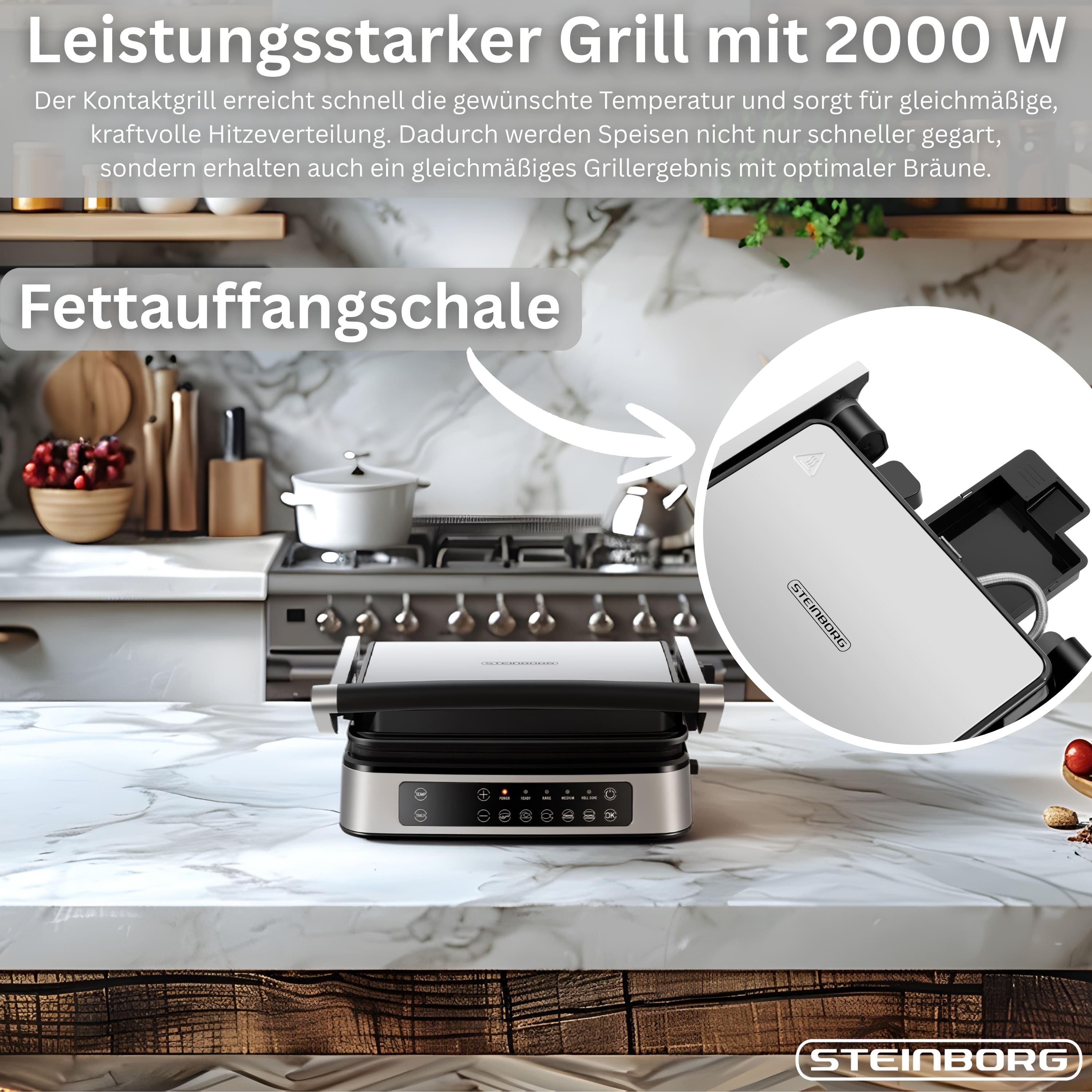Steinborg SB-2240 Kontaktgrill