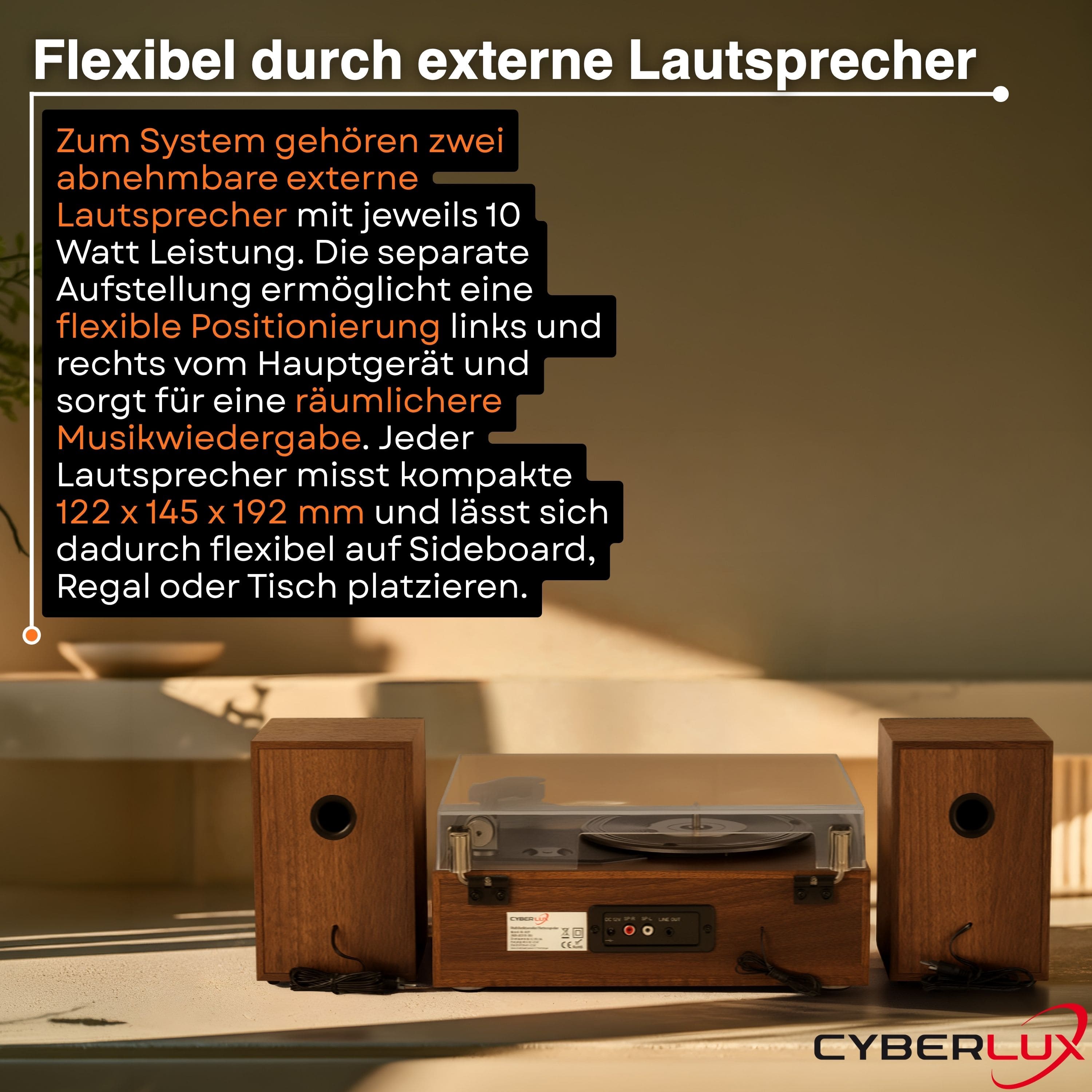 Cyberlux CL-3021 Musikanlage