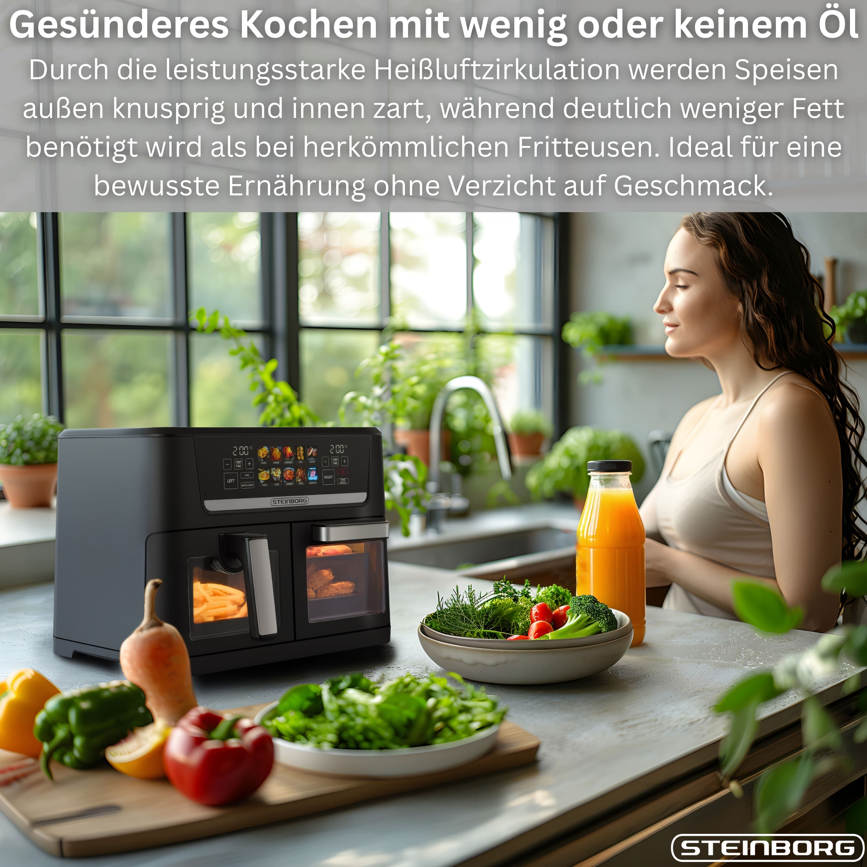 Steinborg SB-3170 Heißluftfritteuse